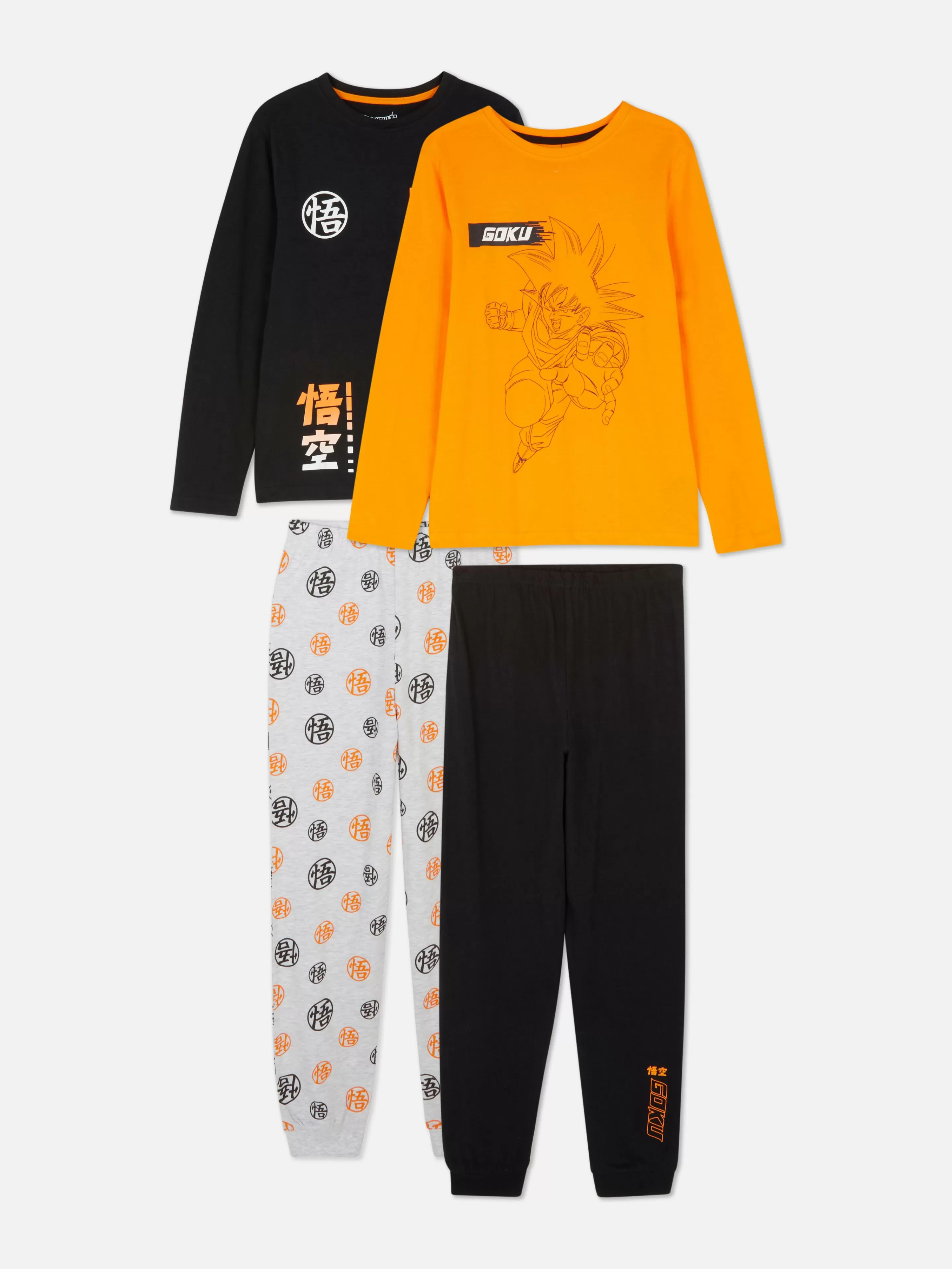 Lot De 2 Pyjamas à Manches Longues Dragon Ball Z-Primark Best Sale