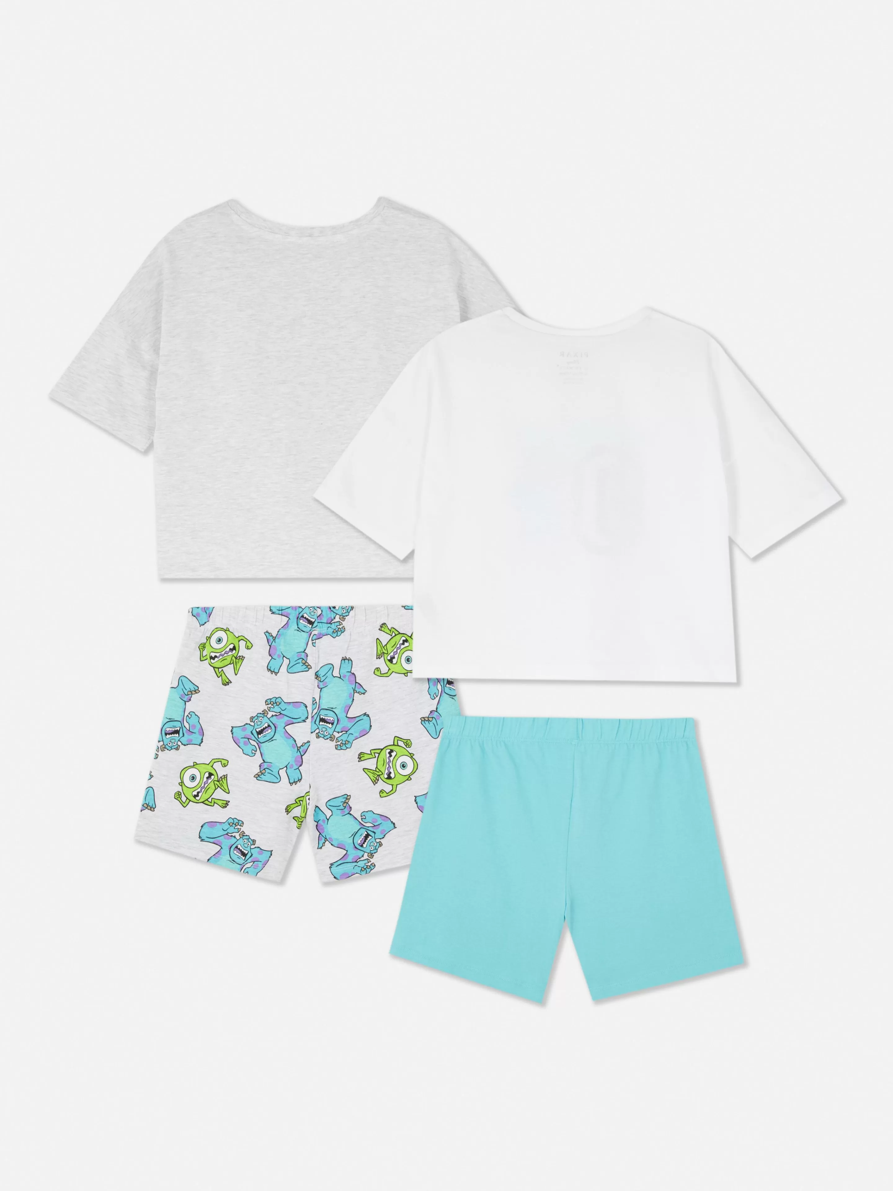 Lot De 2 Pyjamas Courts Disney Monsters, Inc.-Primark Store