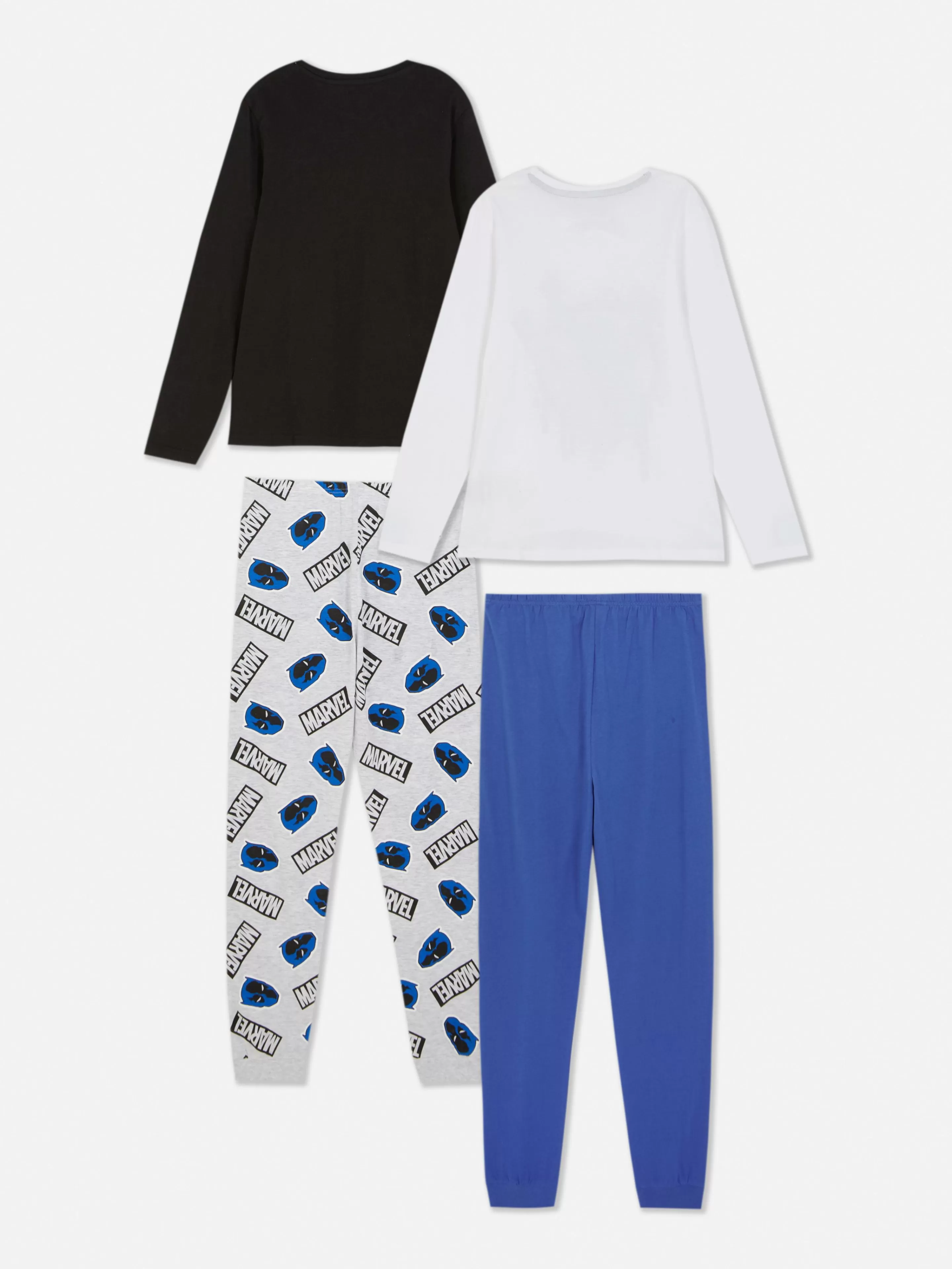 Lot De 2 Pyjamas Longs Marvel Black Panther-Primark Cheap