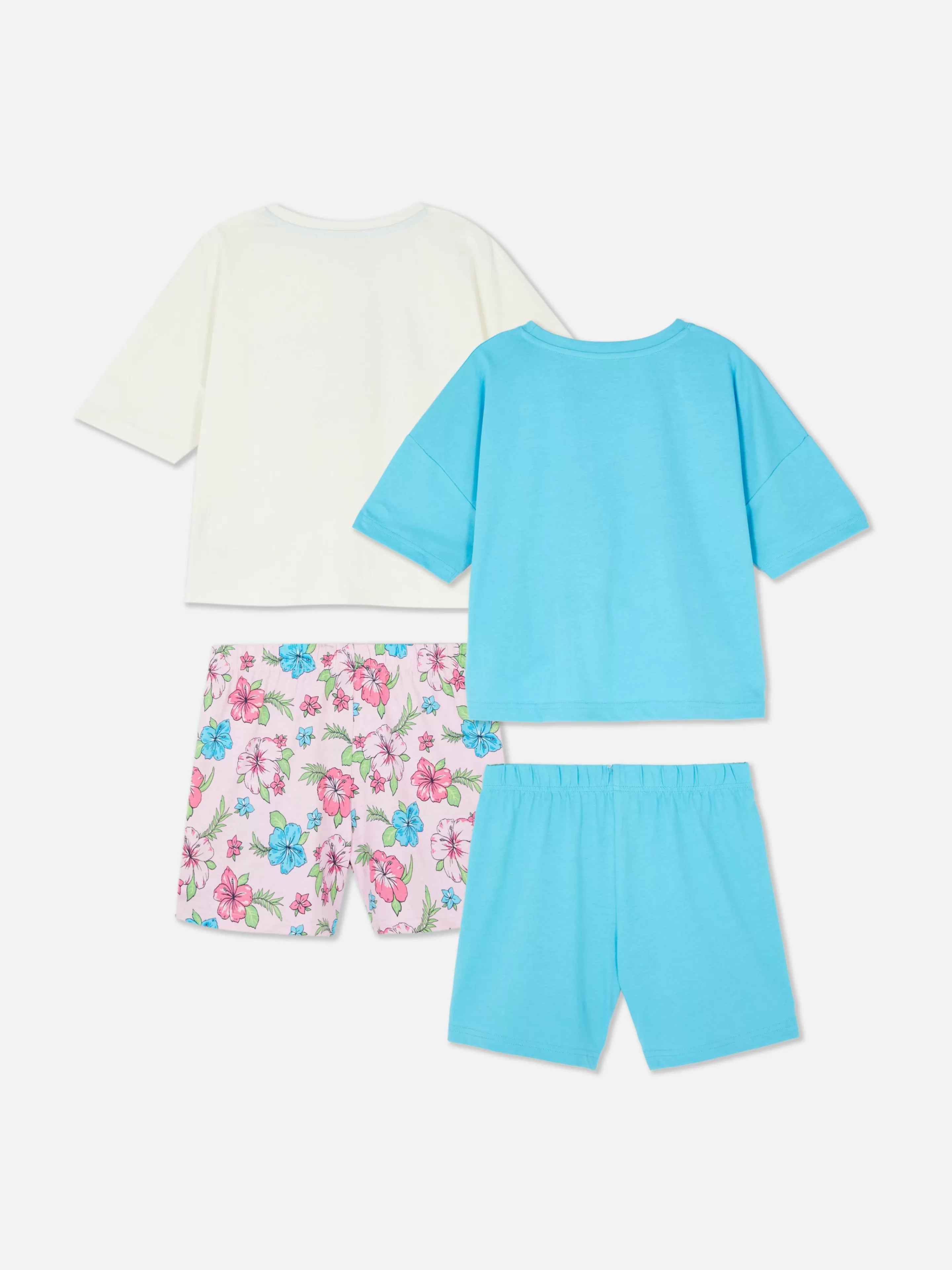 Lot De 2 Pyjamas Short Graphiques-Primark Store