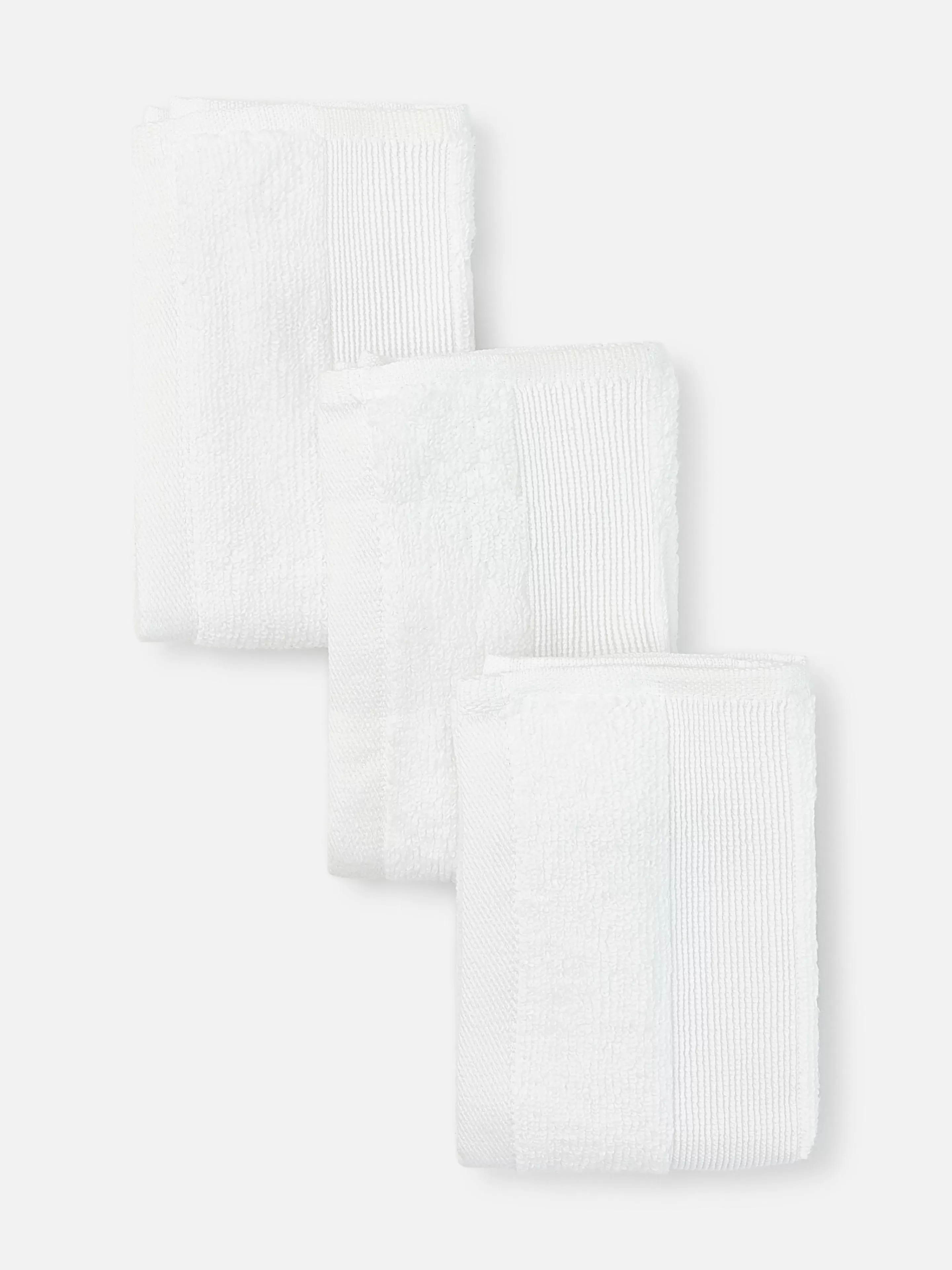 Lot De 3 Serviettes Ultra Douces Pour Le Visage-Primark Outlet