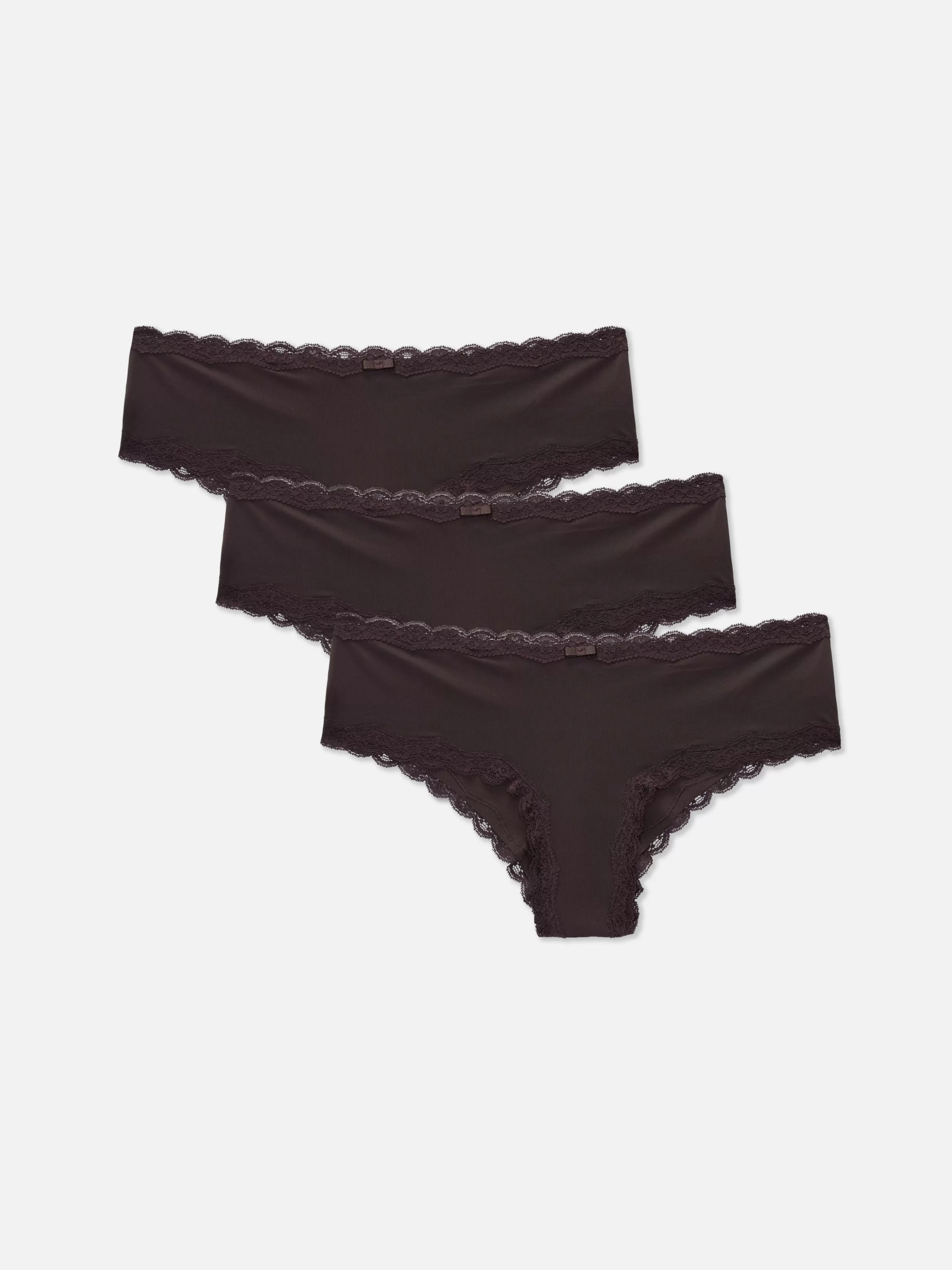 Lot De 3 Shortys Bordés De Dentelle-Primark Best