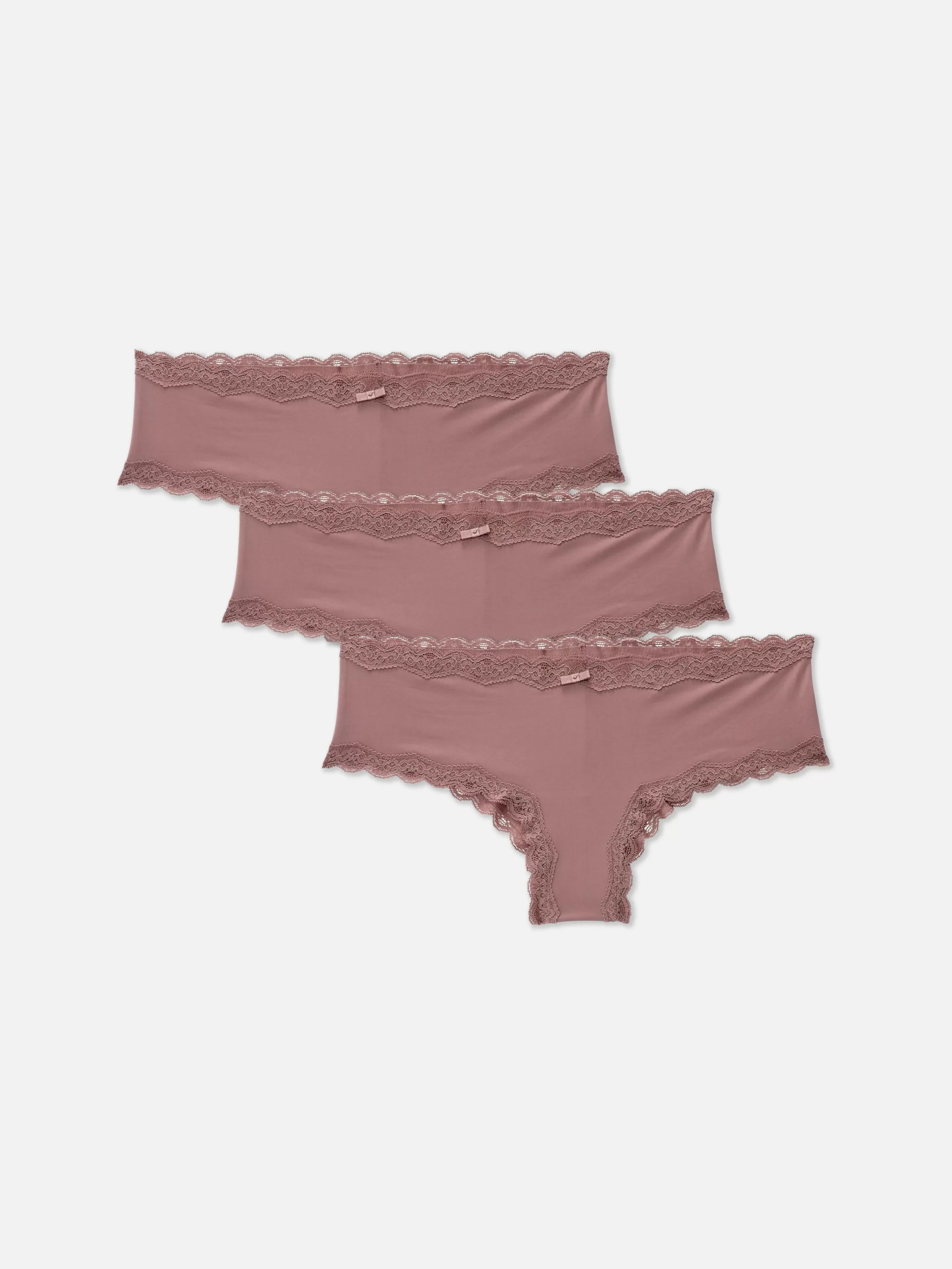 Lot De 3 Shortys Bordés De Dentelle-Primark Cheap