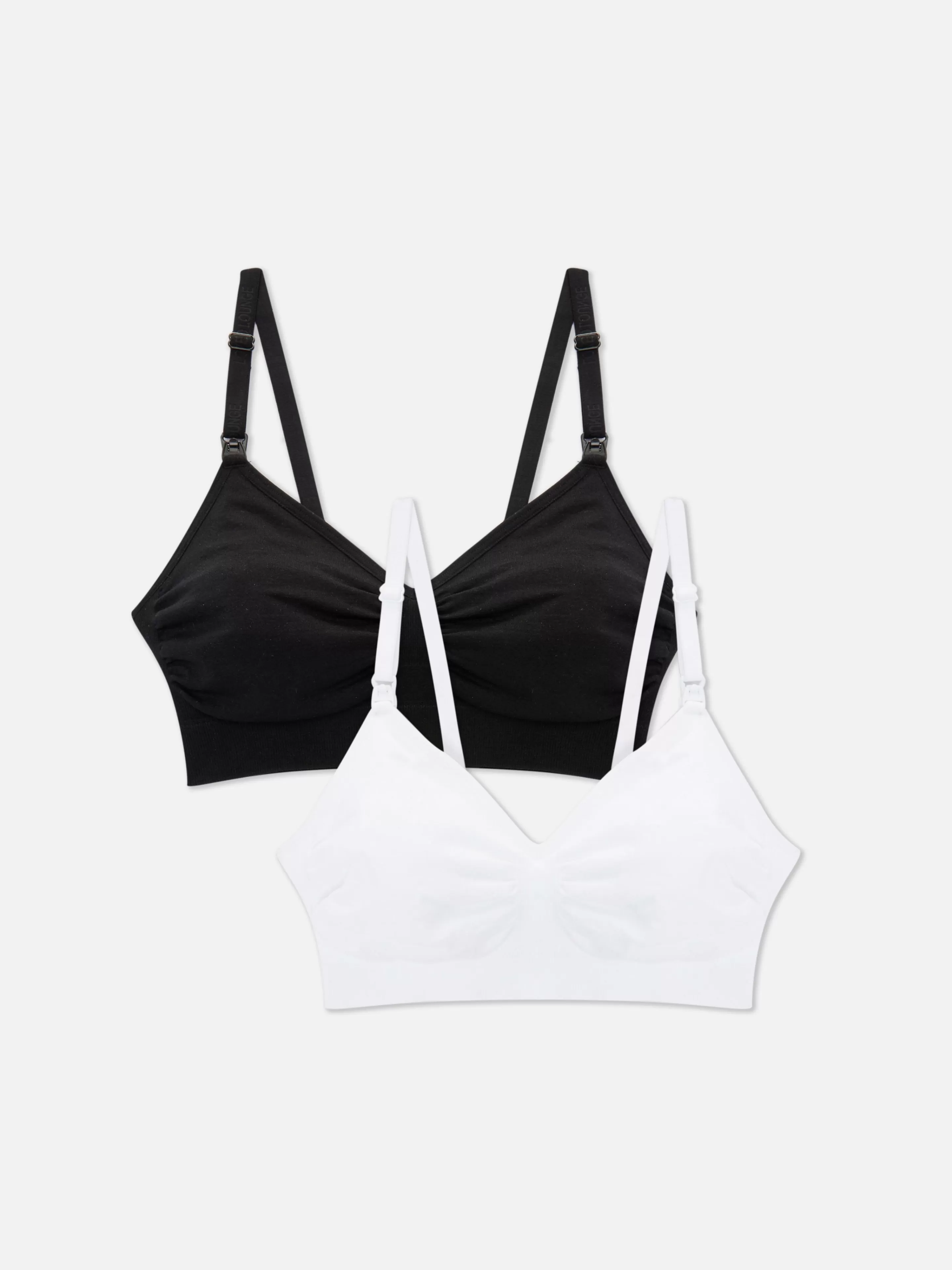 Lot De 2 Soutiens-gorge D'allaitement Sans Couture Ni Armature-Primark Discount