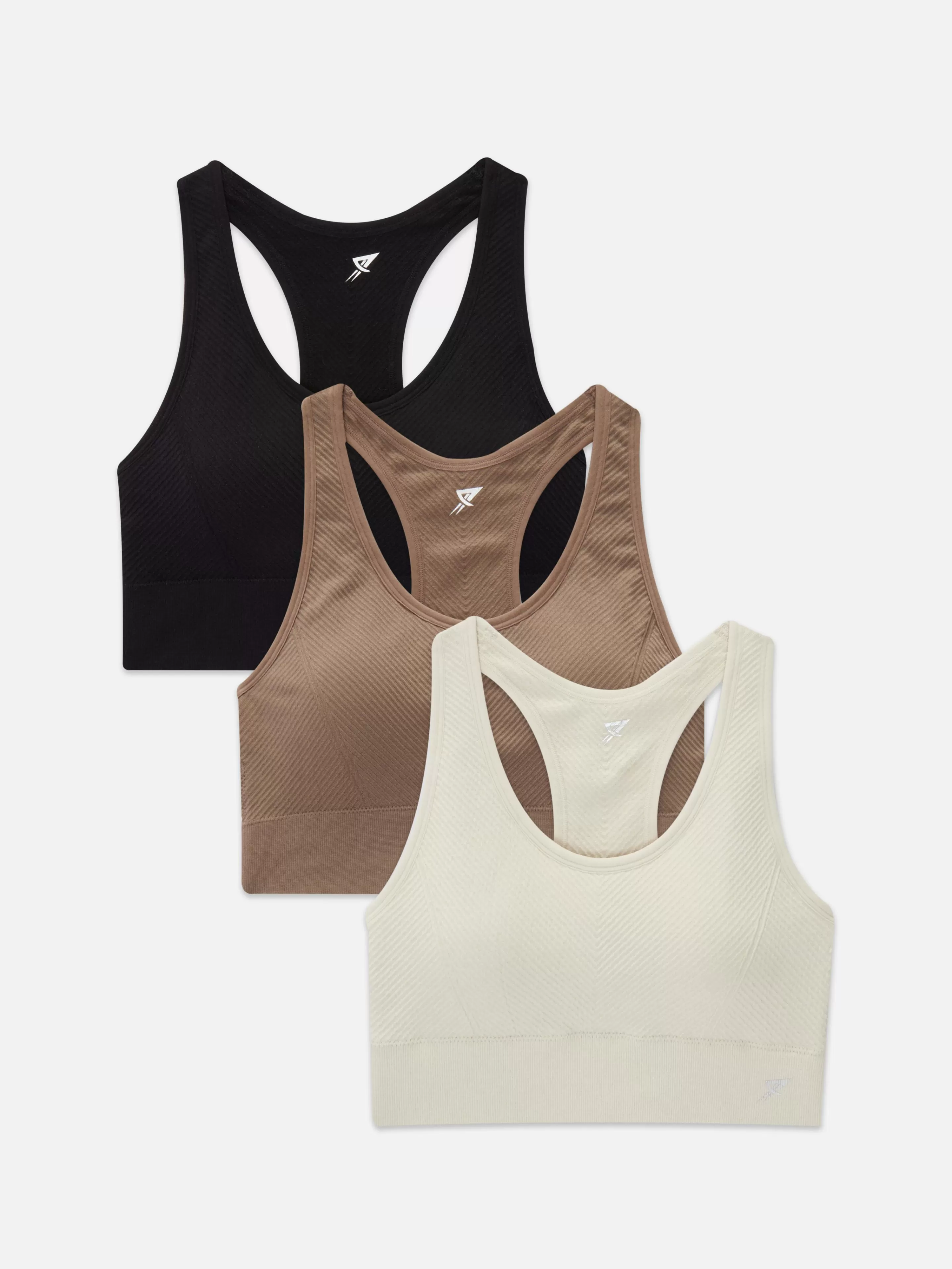 Lot De 3 Soutiens-gorge De Sport Sans Coutures-Primark New