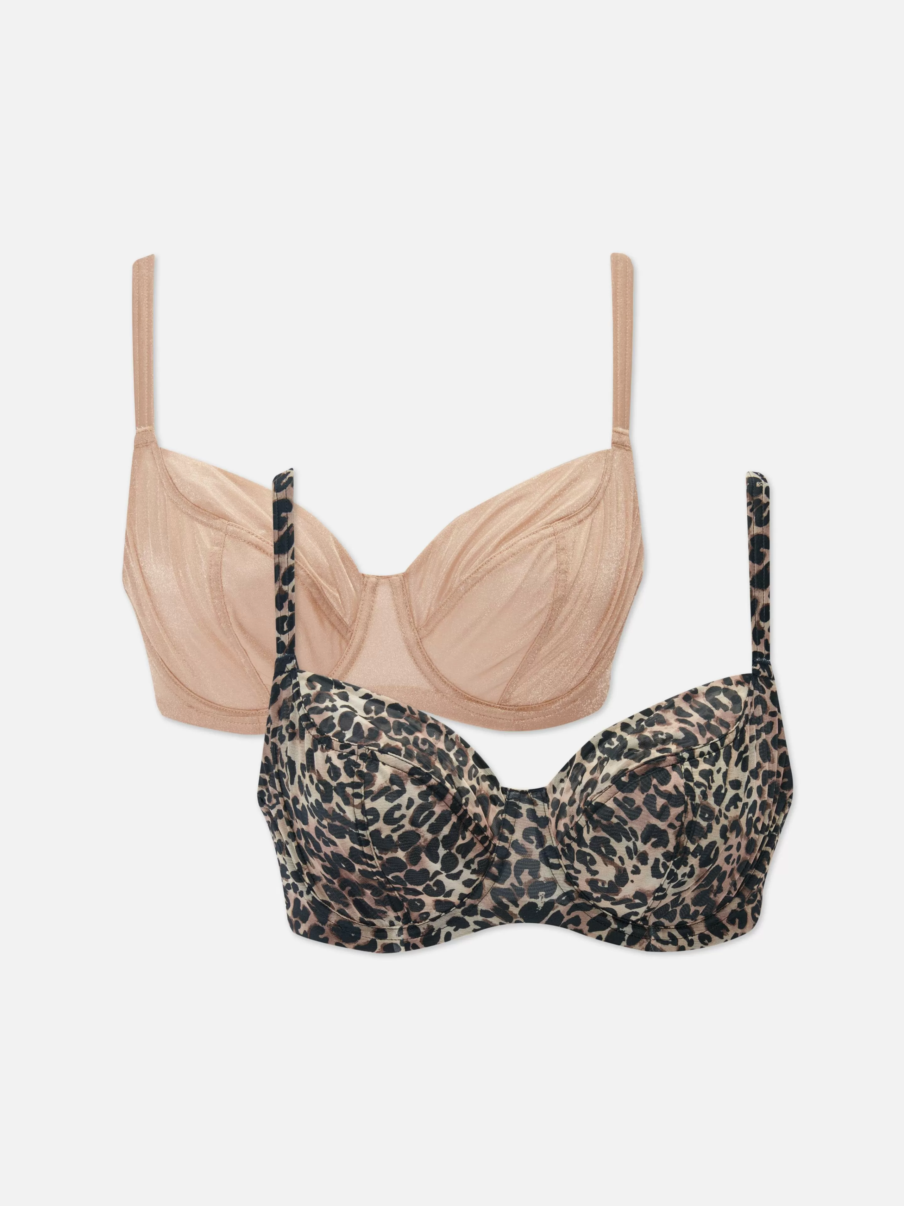 Lot De 2 Soutiens-gorge Non Rembourrés, Bonnets D à G-Primark Flash Sale