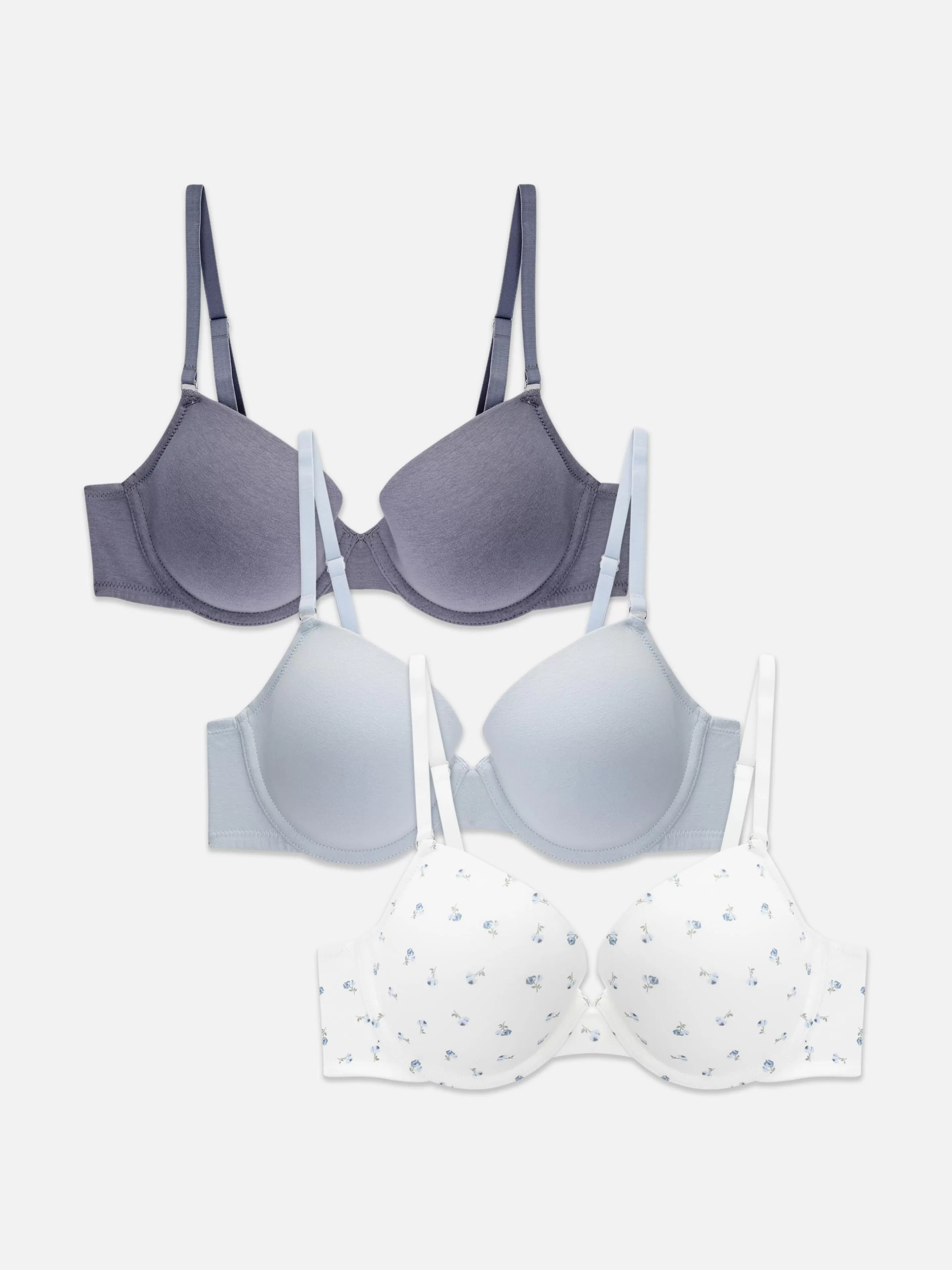 Lot De 3 Soutiens-gorge Tendance à Bonnets Moulés-Primark Cheap