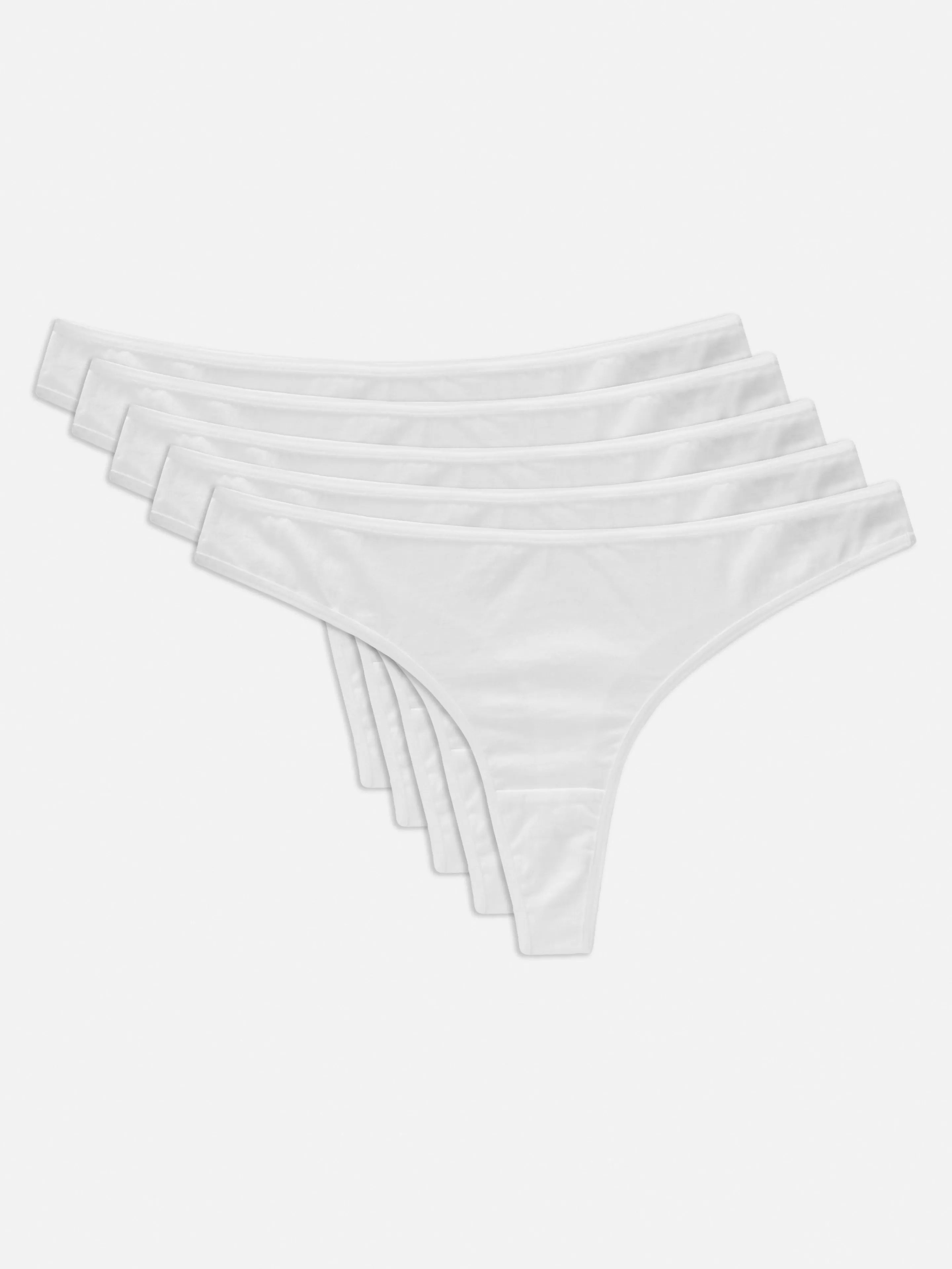 Lot De 5 Strings En Coton-Primark Flash Sale