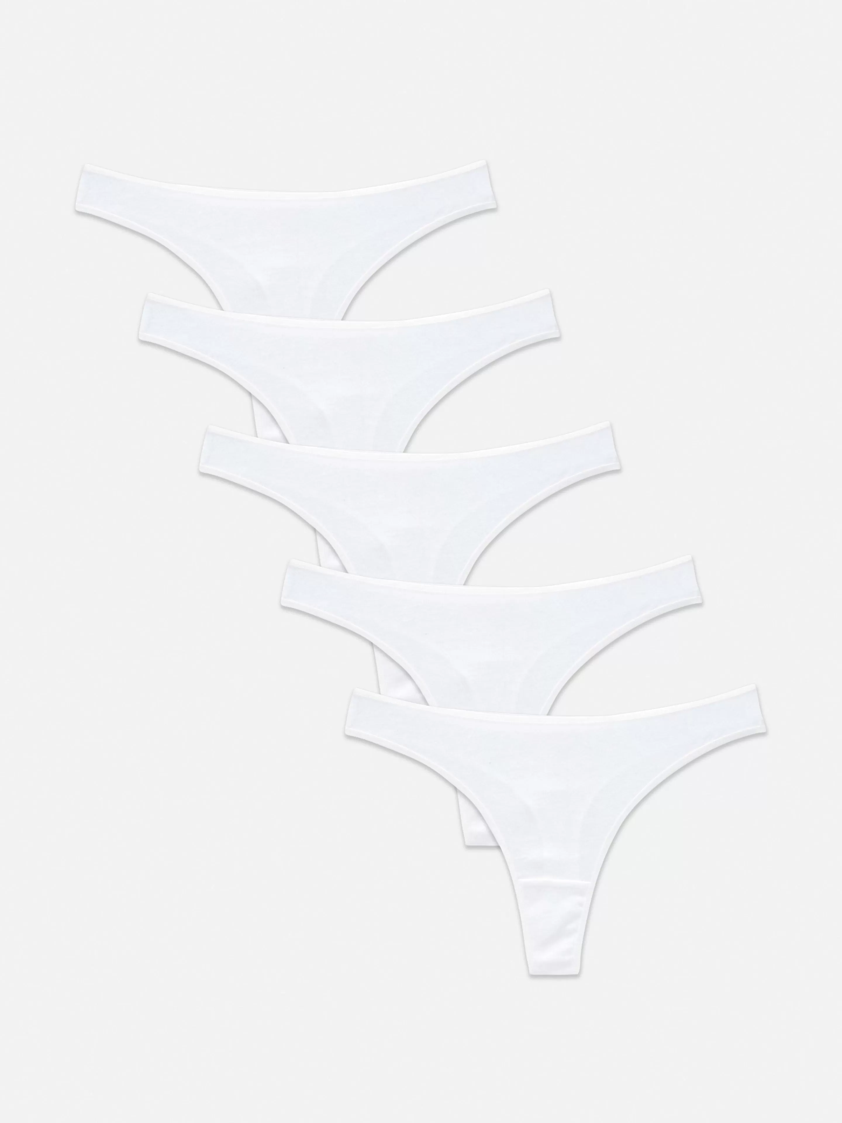Lot De 5 Strings En Coton Essential-Primark Store