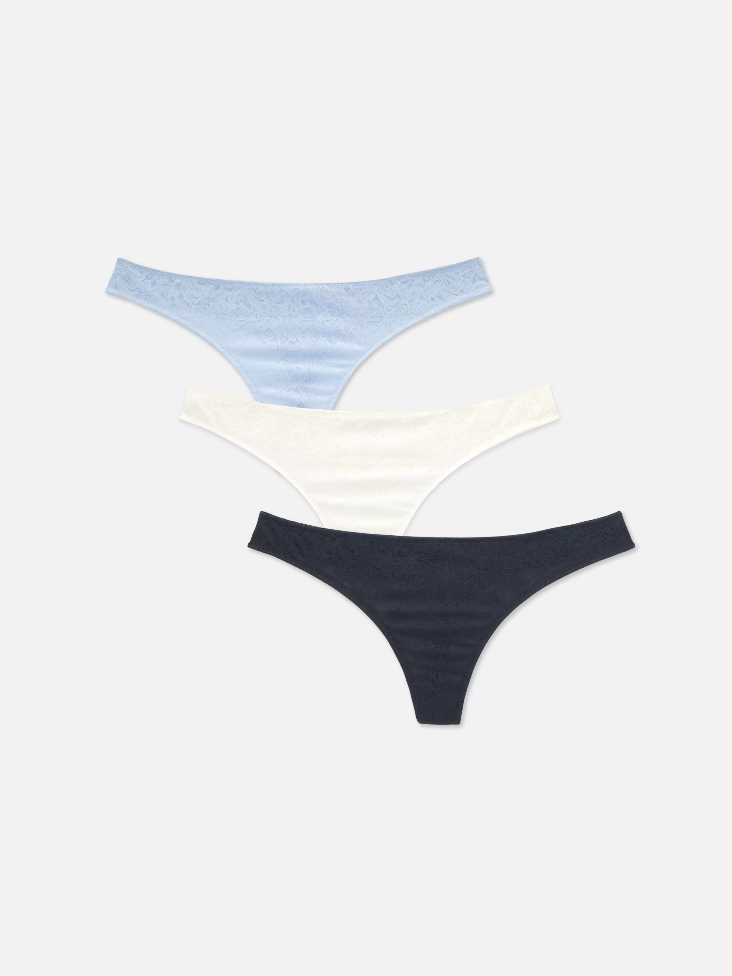 Lot De 3 Strings En Dentelle-Primark Hot