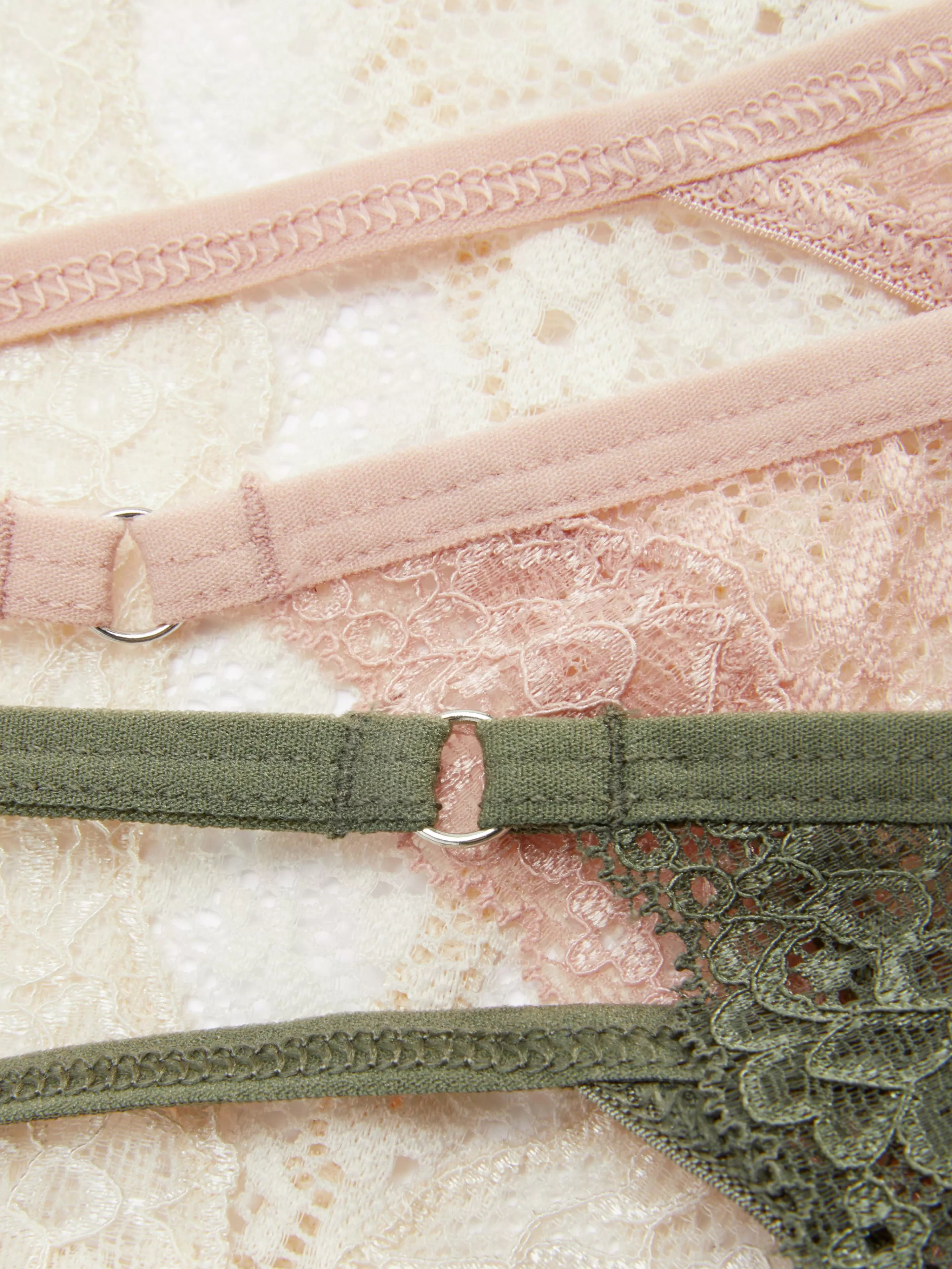 Lot De 3 Strings En Dentelle-Primark Online