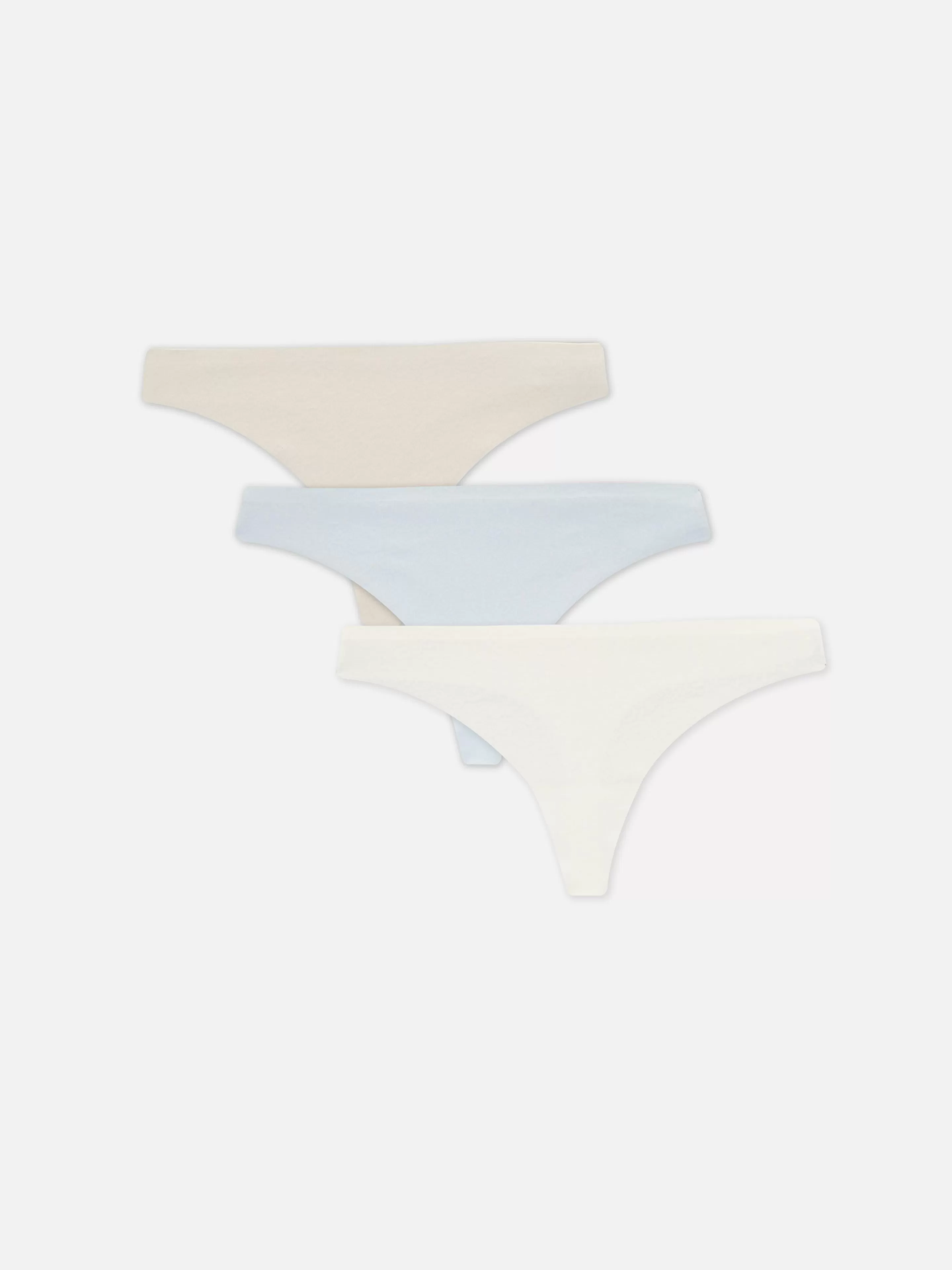 Lot De 3 Strings Invisibles Texturés à Imprimé Animal-Primark Discount