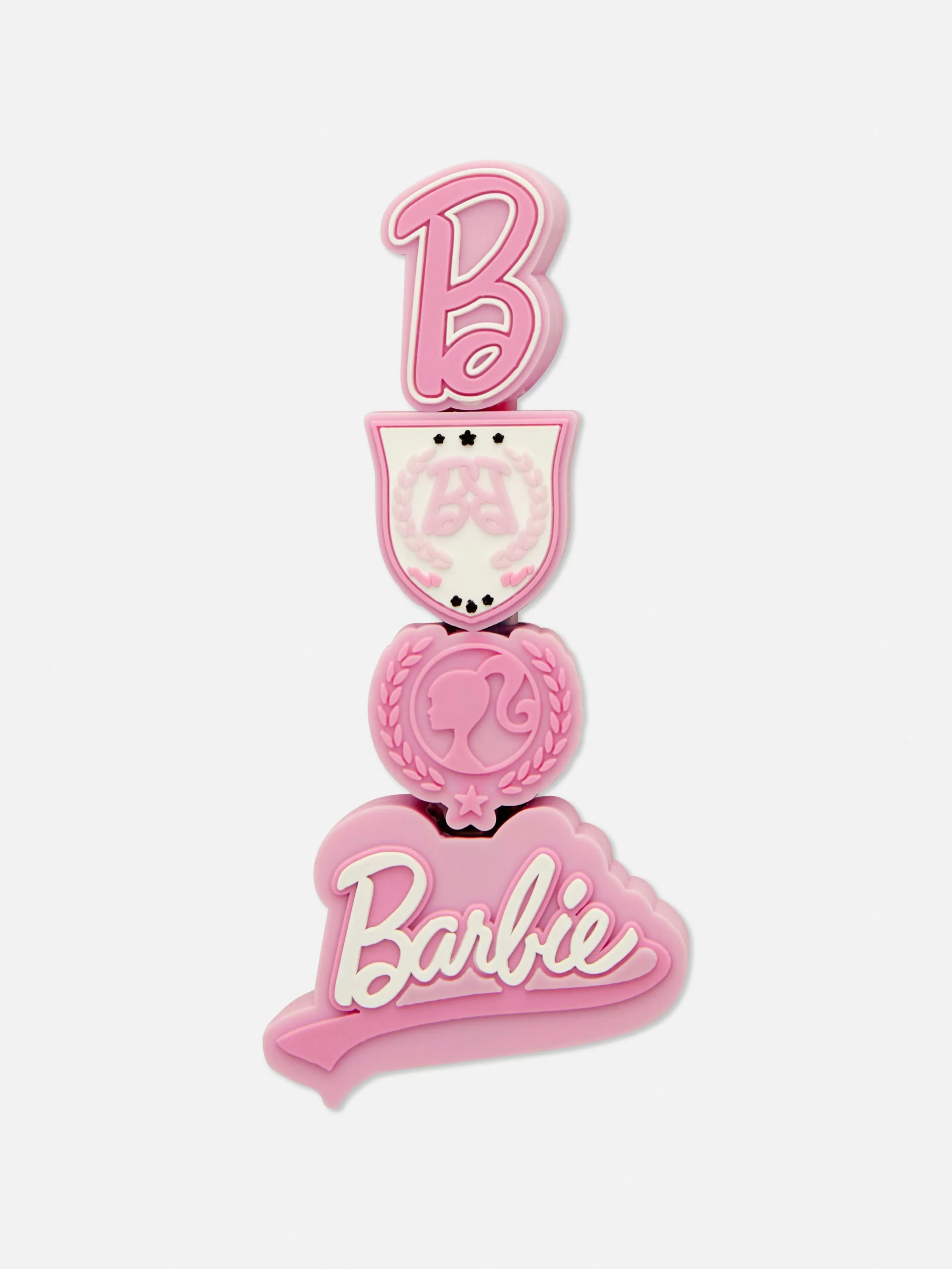 Lot De 4 Surligneurs Parfumés Empilables Barbie-Primark New