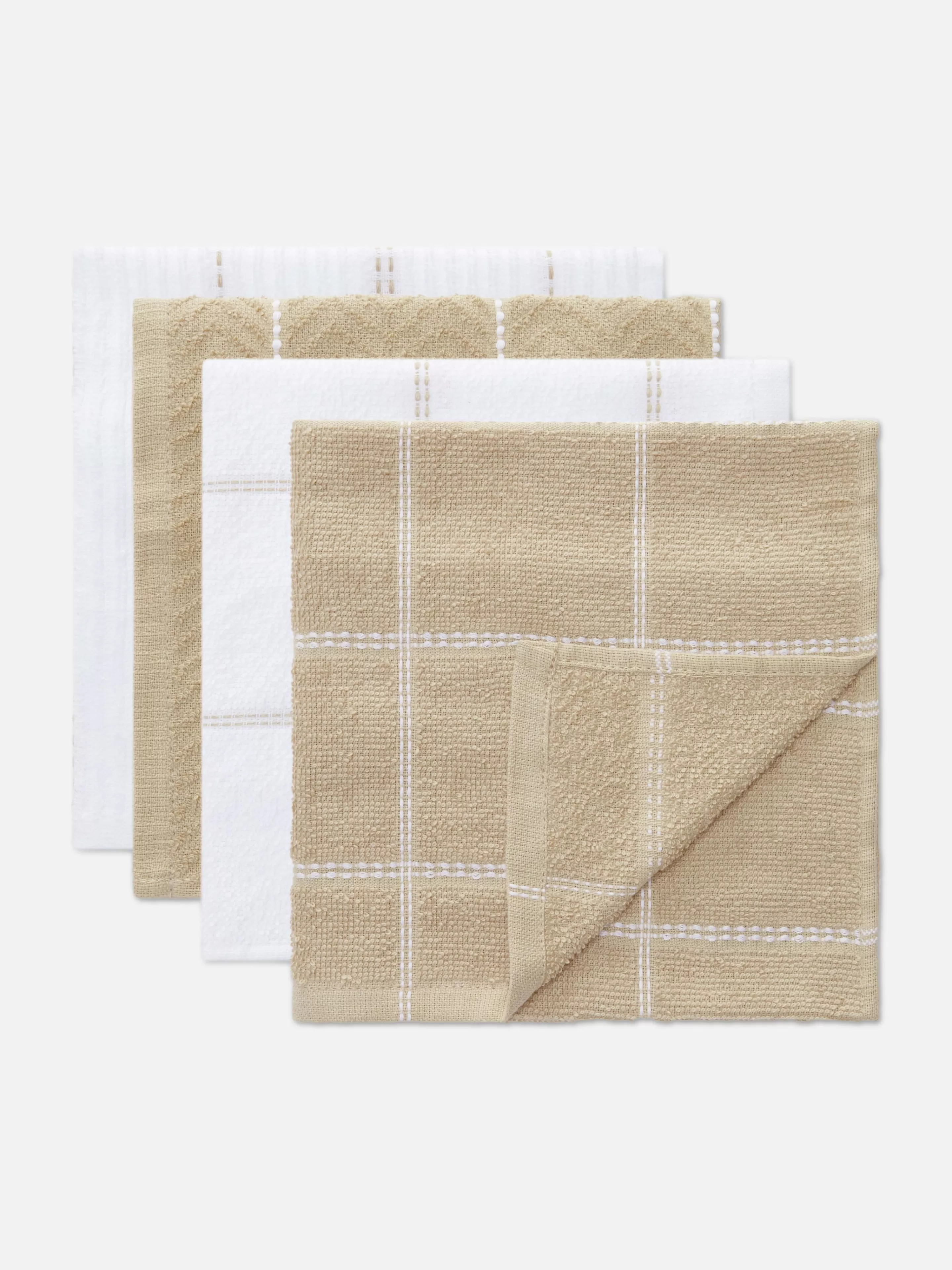 Lot De 4 Torchons En Coton éponge-Primark Cheap
