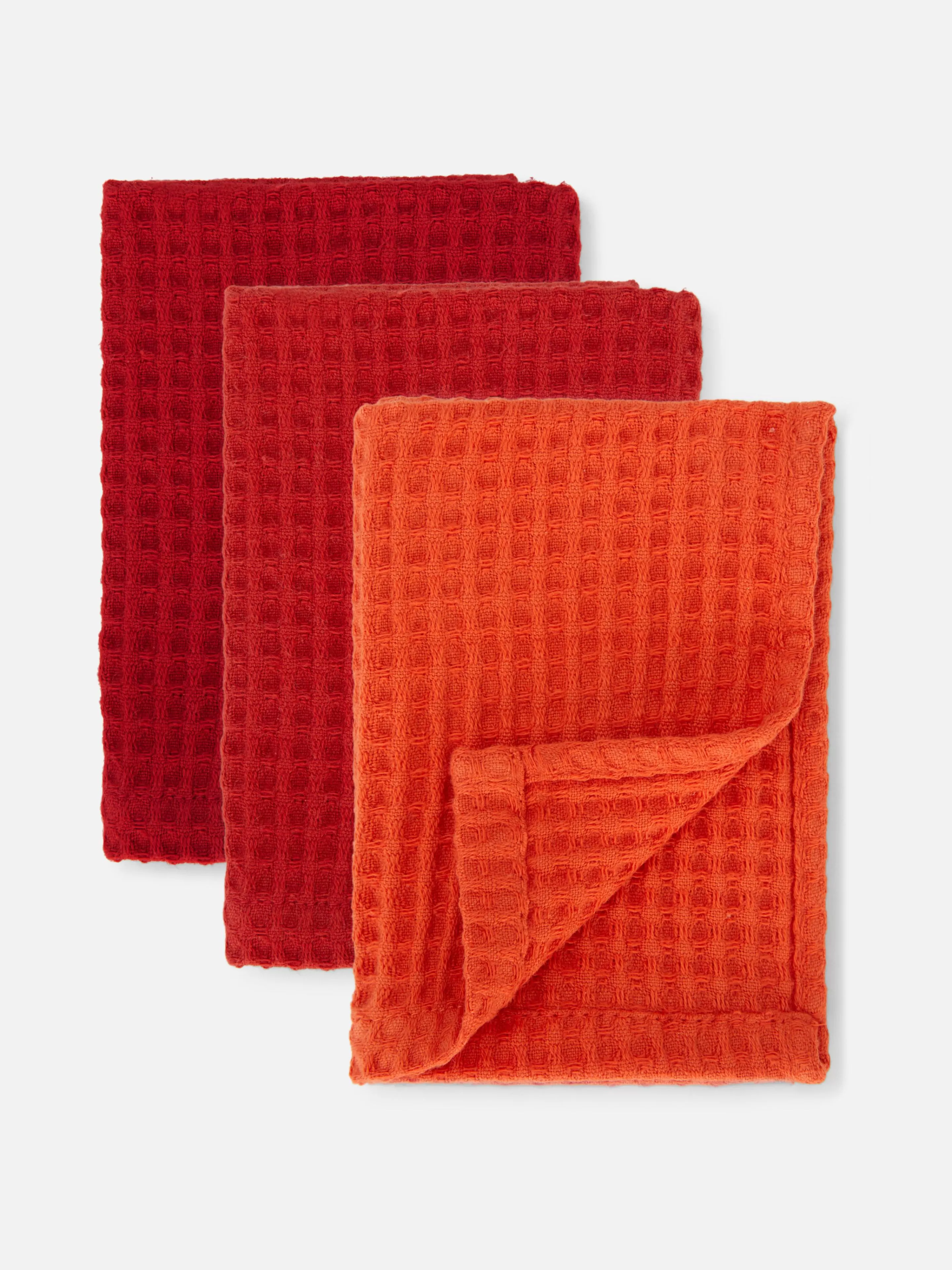 Lot De 3 Torchons Gaufrés-Primark Cheap
