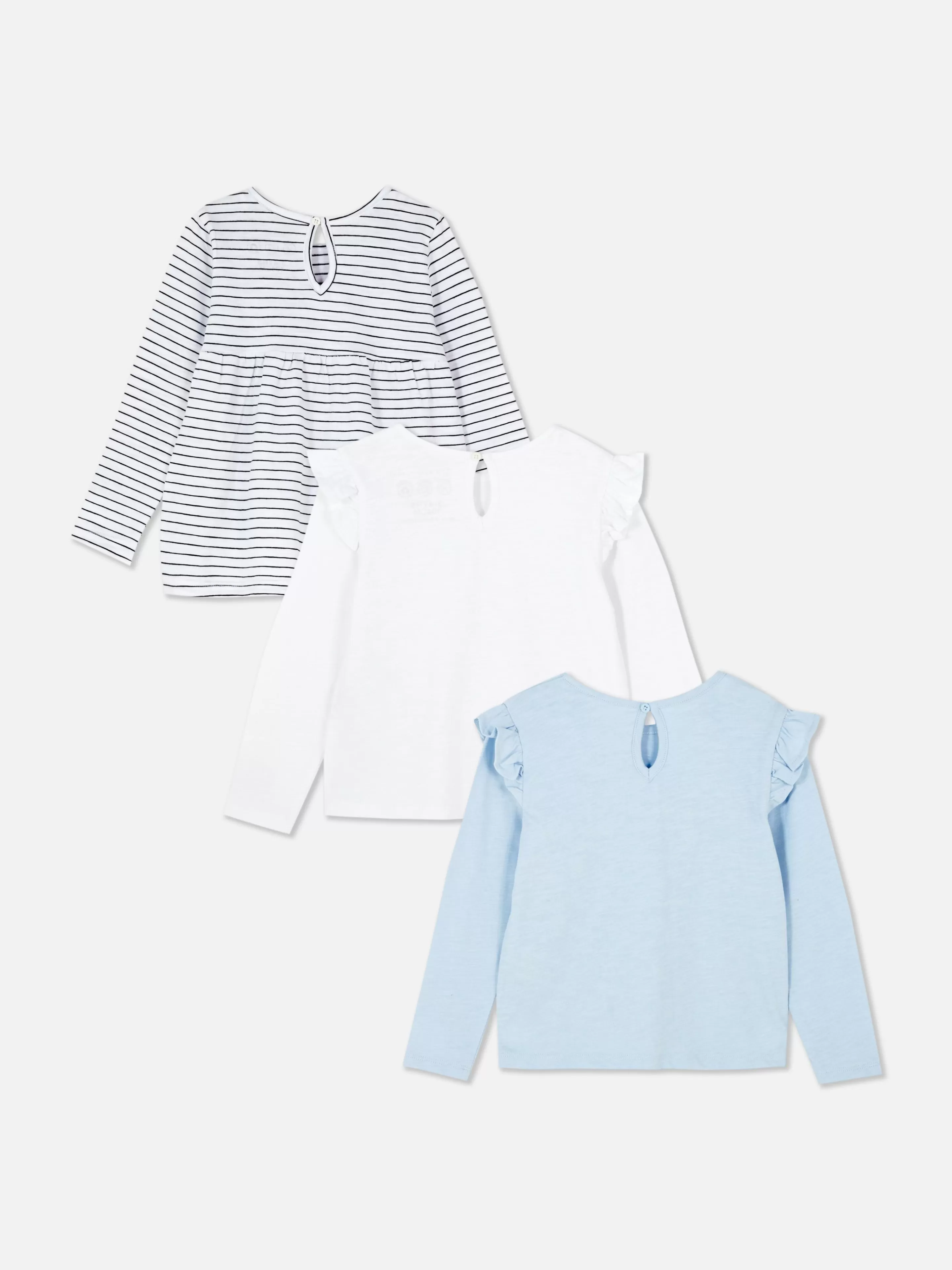 Lot De 3 T-shirts à Manches Longues-Primark Fashion