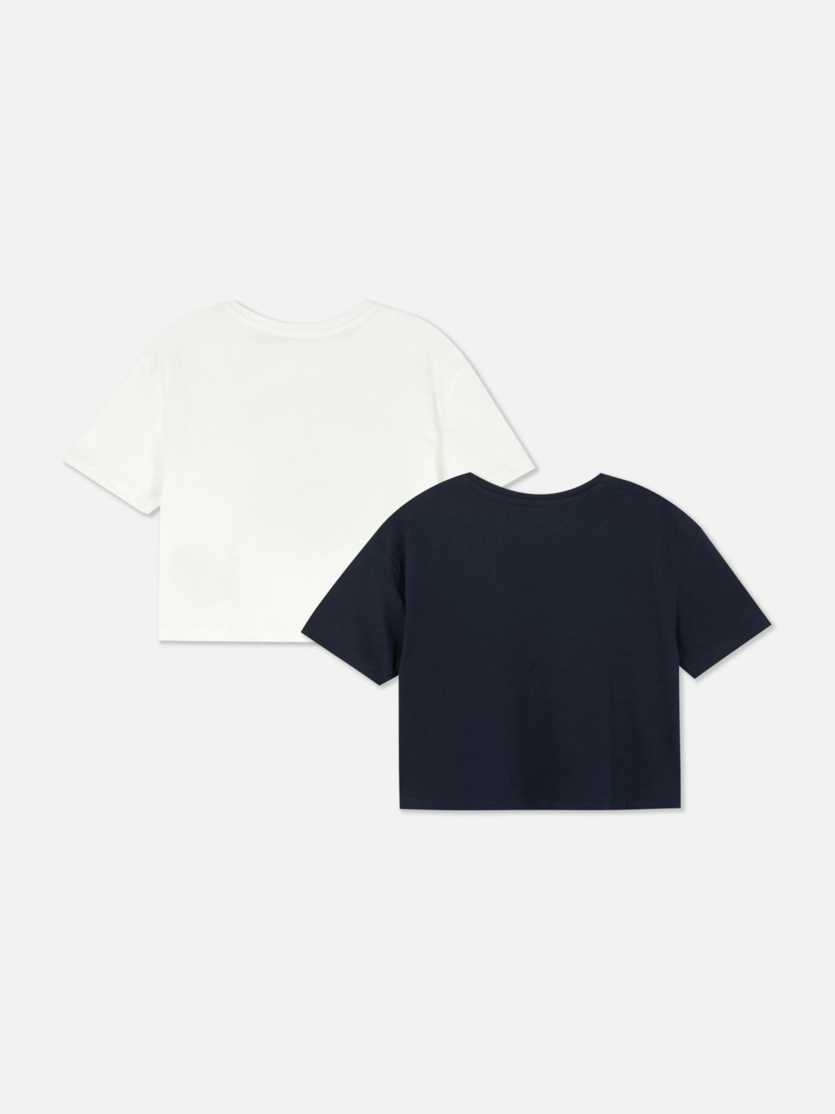 Lot De 2 T-shirts Courts-Primark Shop