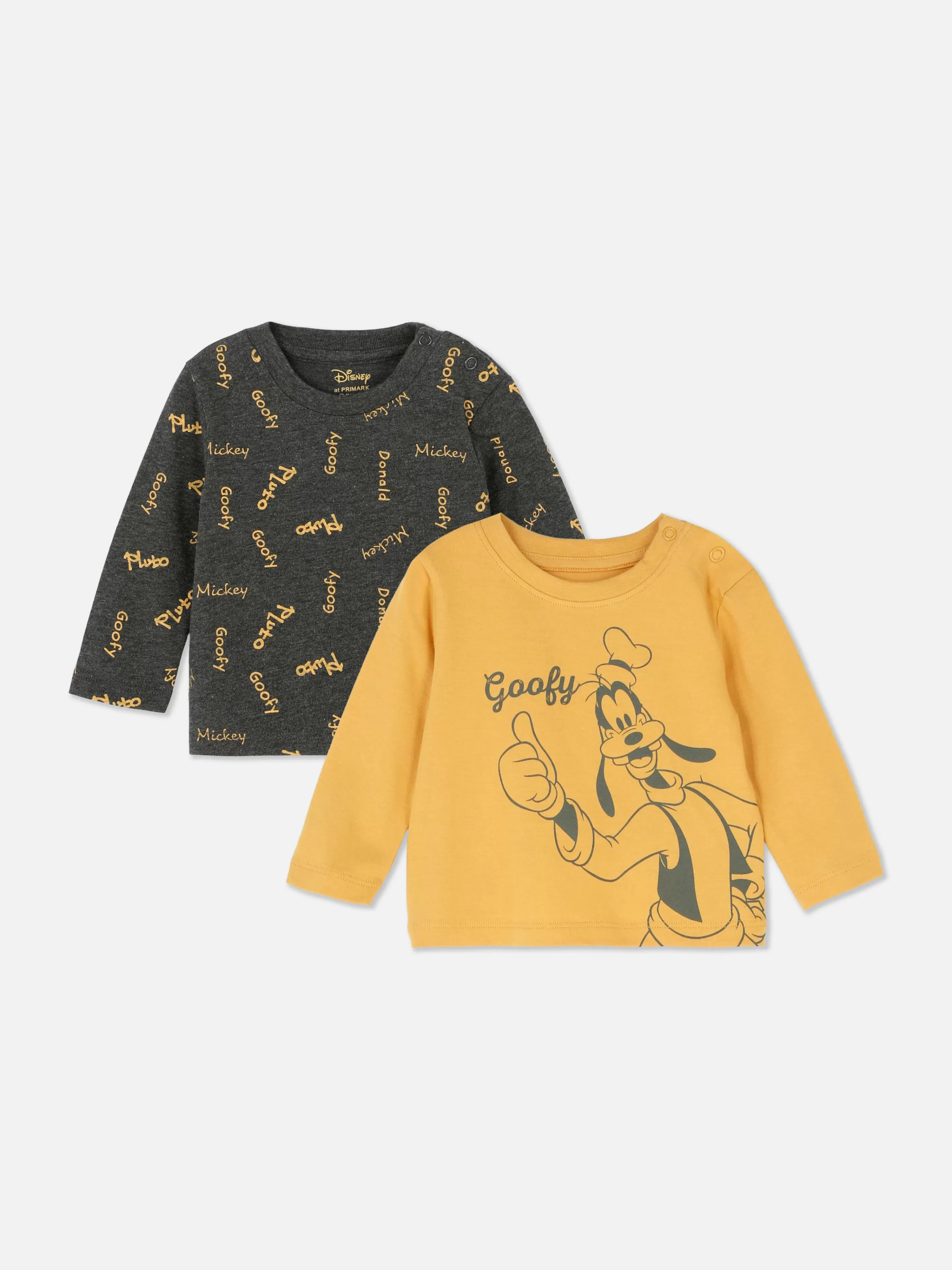 Lot De 2 T-shirts Graphiques Disney Dingo-Primark Shop