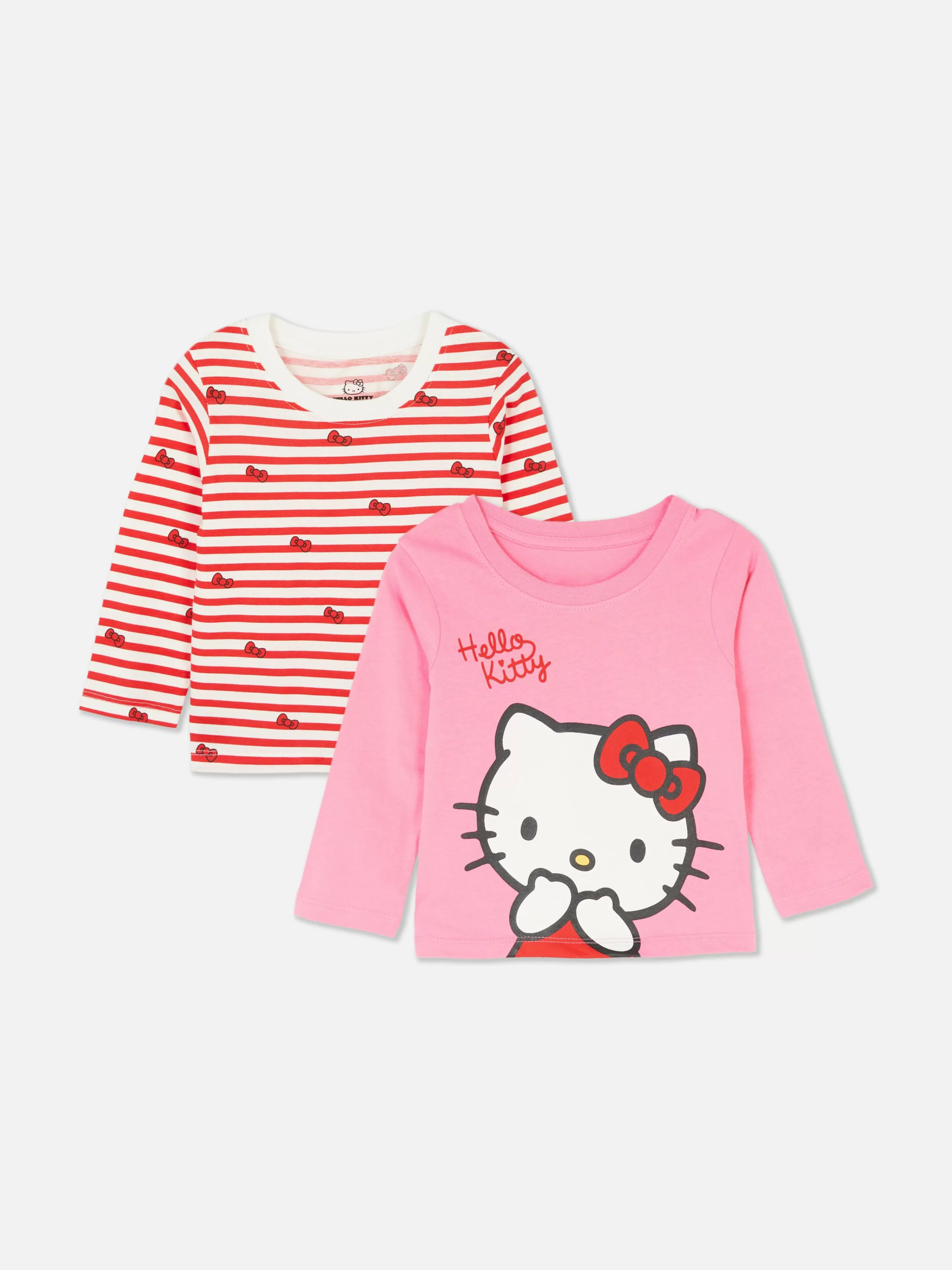 Lot De 2 T-shirts Hello Kitty à Manches Longues-Primark Sale
