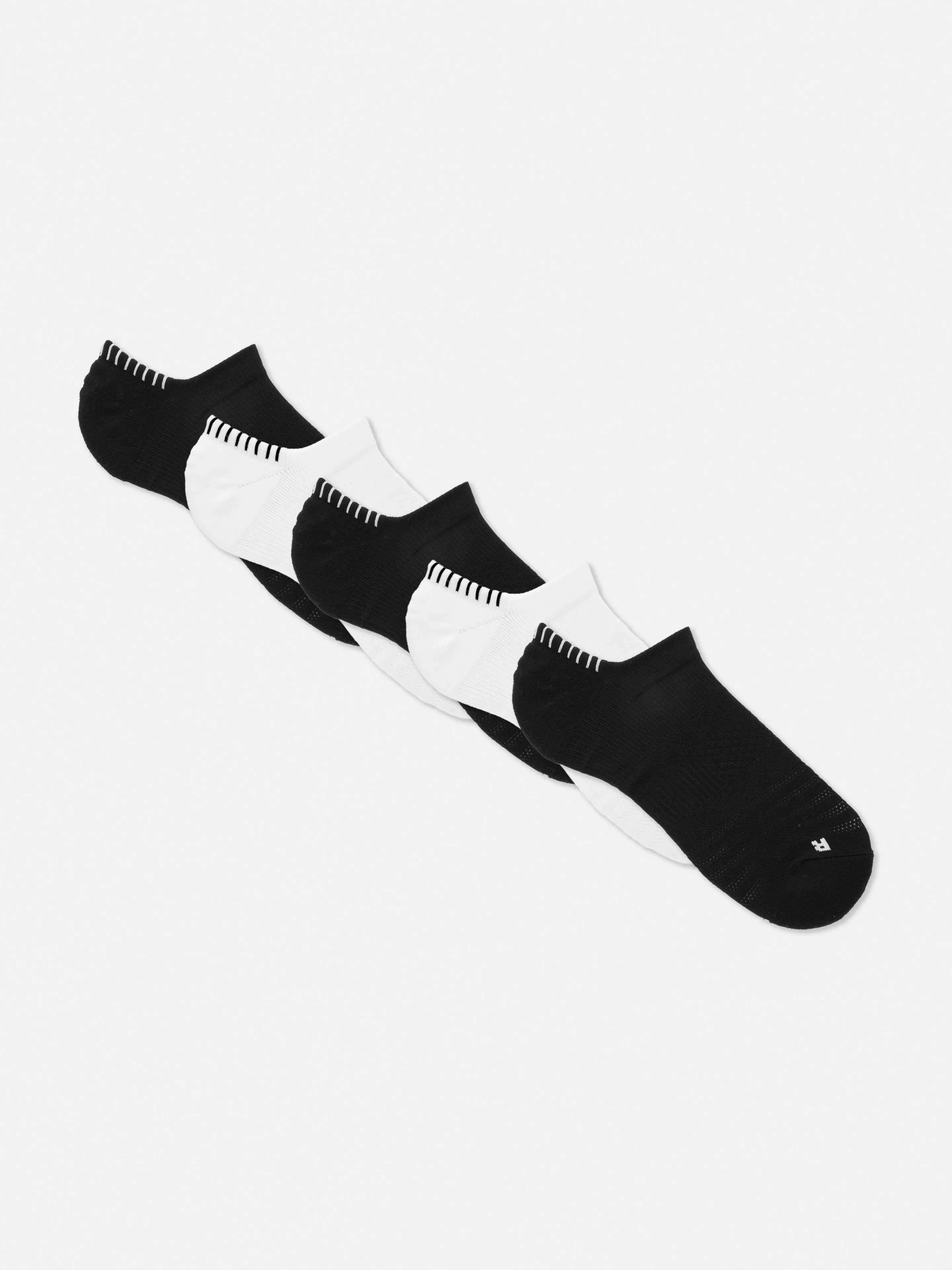 Lot De 5 paires De Chaussettes Pour Baskets Basses-Primark Discount