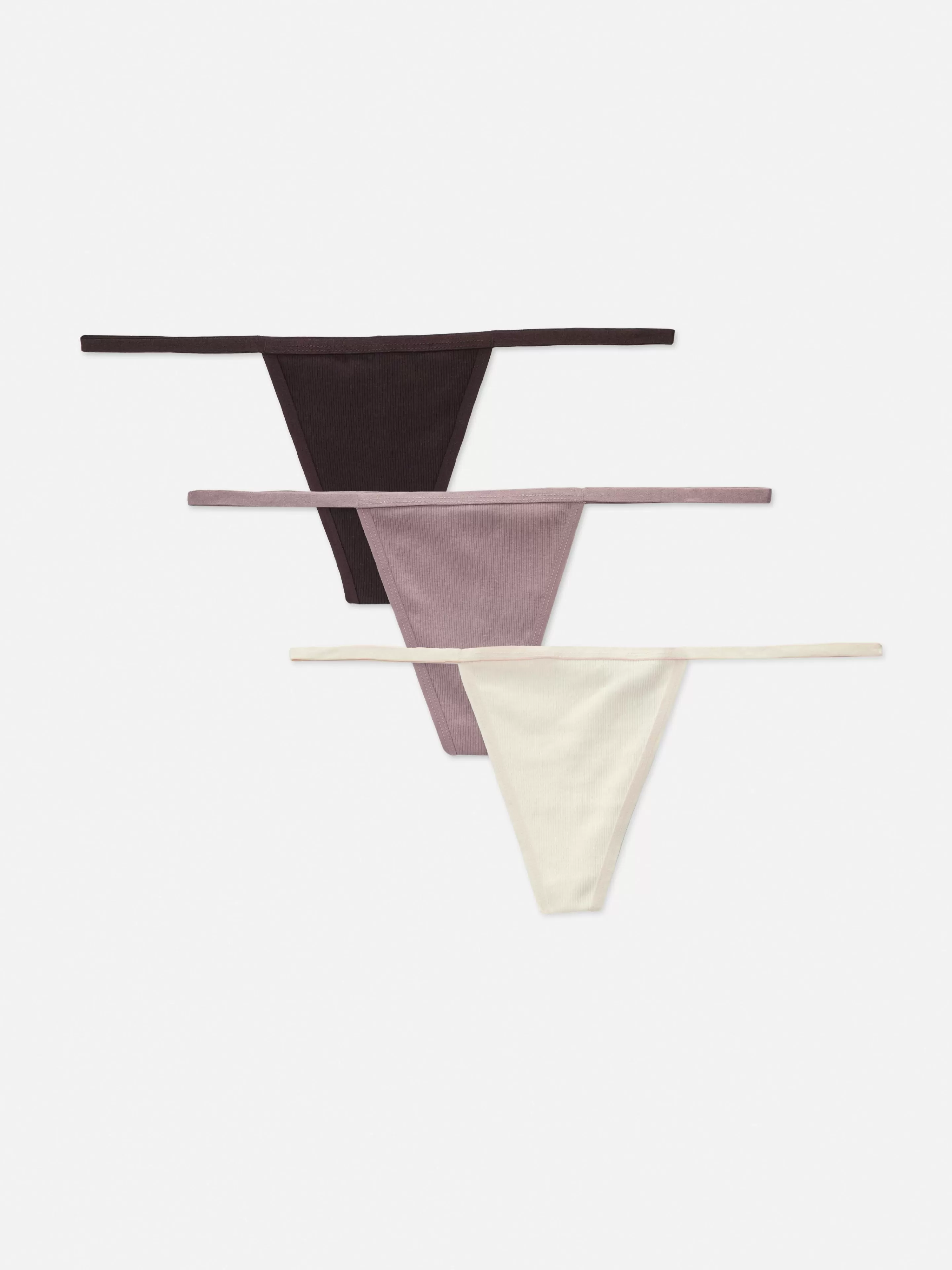 Lot De 3 strings En Coton-Primark Flash Sale