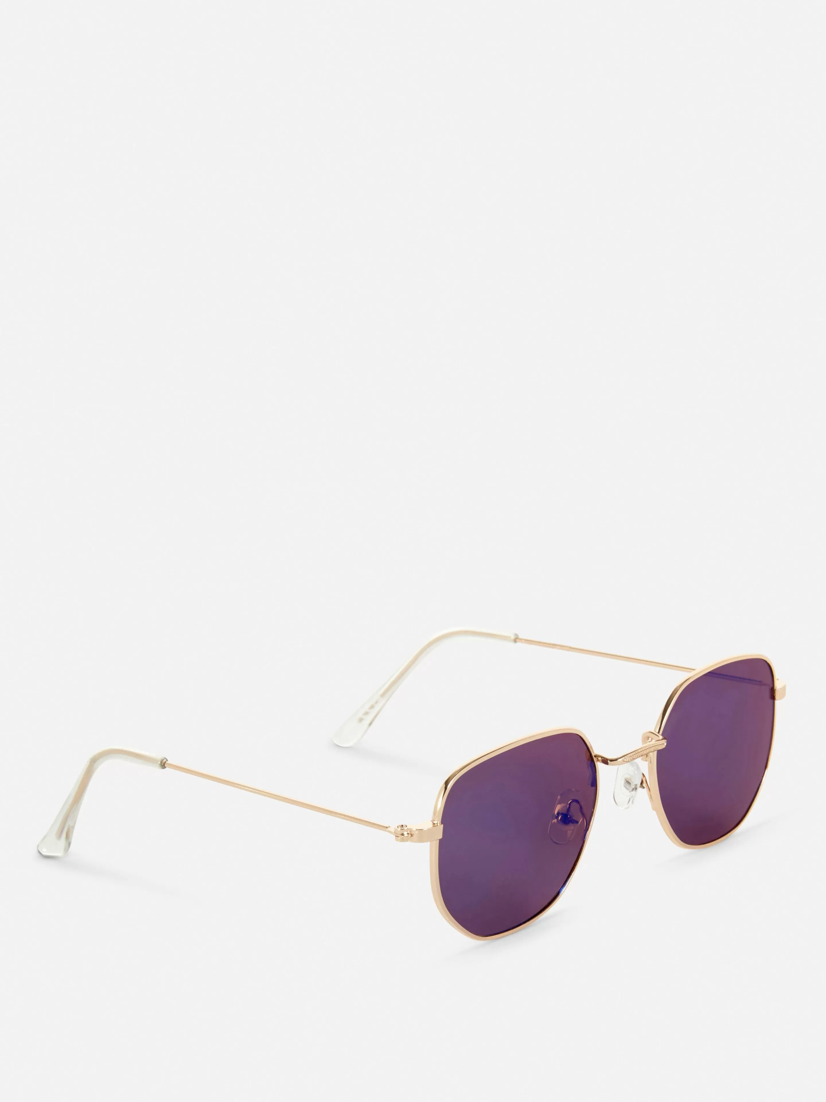 Lunettes De Soleil à Monture Hexagonale En Métal-Primark Best Sale