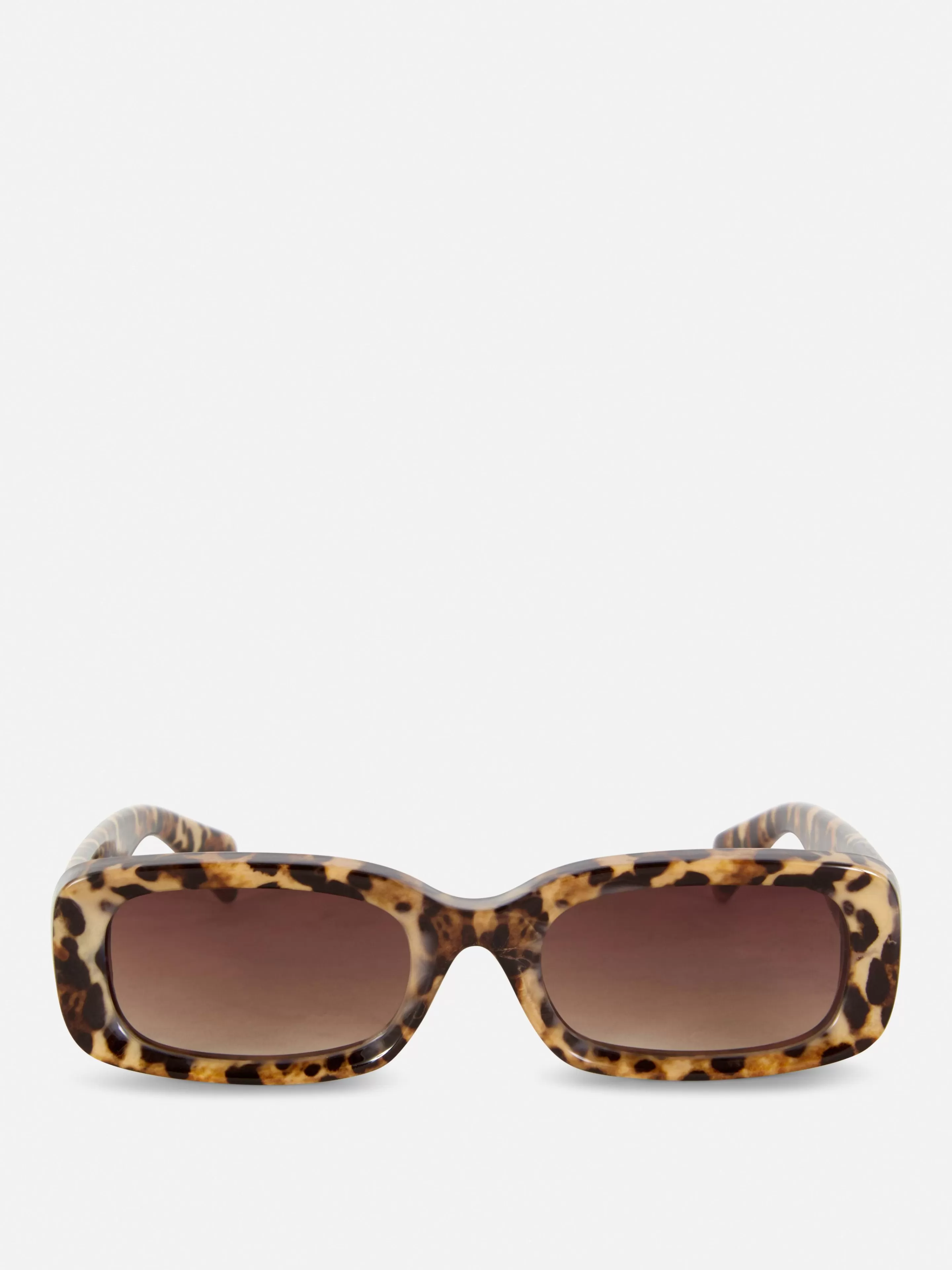 Lunettes De Soleil à Monture Rectangulaire Effet Léopard-Primark Hot