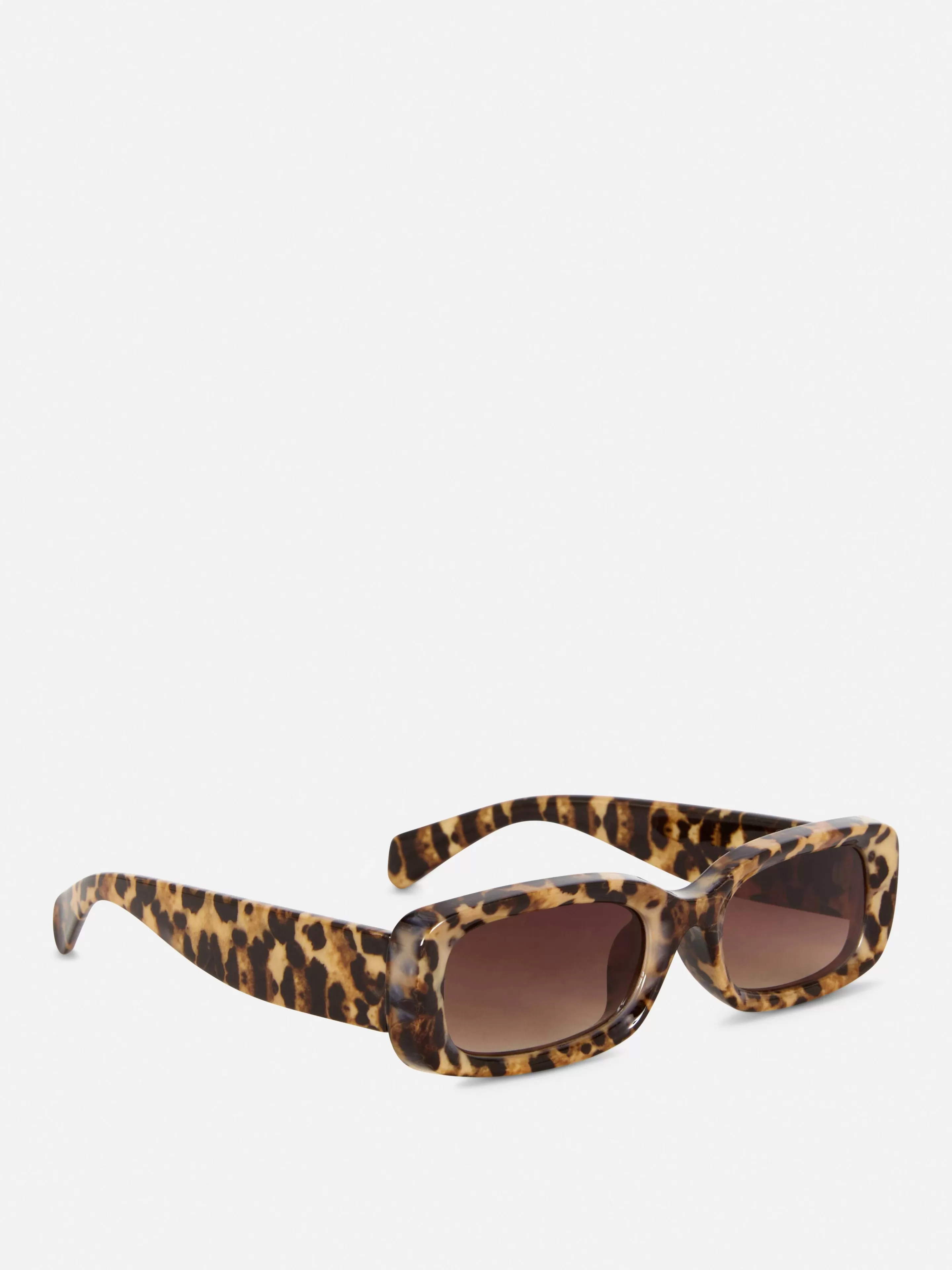 Lunettes De Soleil à Monture Rectangulaire Effet Léopard-Primark Hot