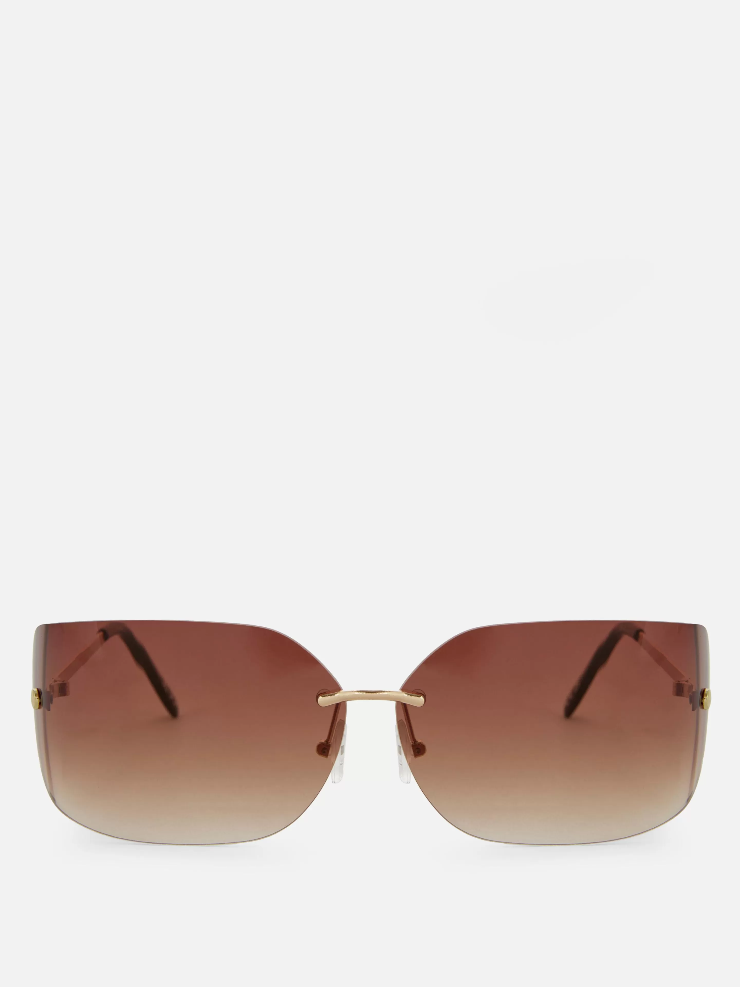 Lunettes De Soleil Incurvées Sans Monture Rita Ora-Primark Outlet