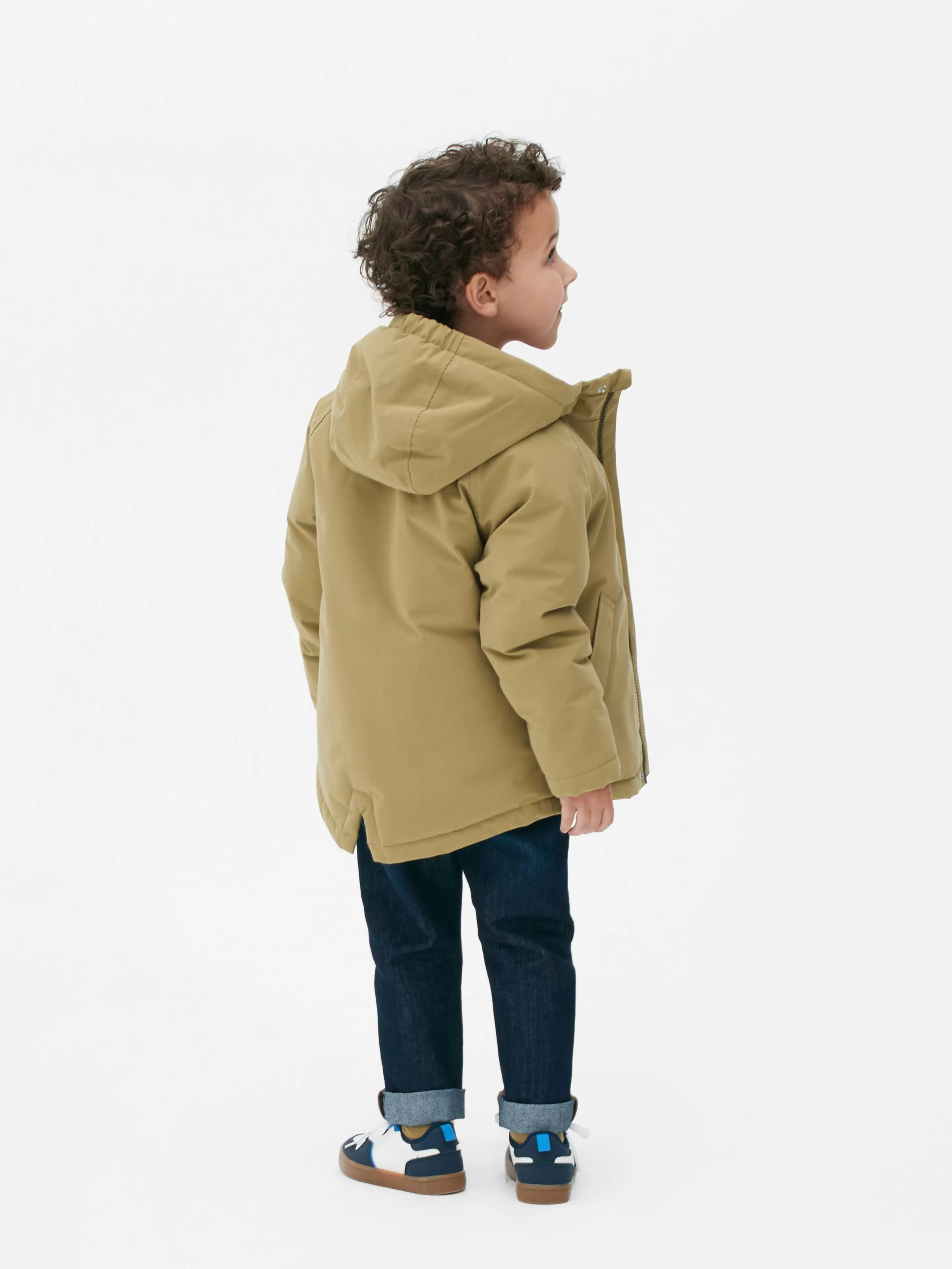 Manteau Doublé Et Duveteux à Boutons-Primark Cheap