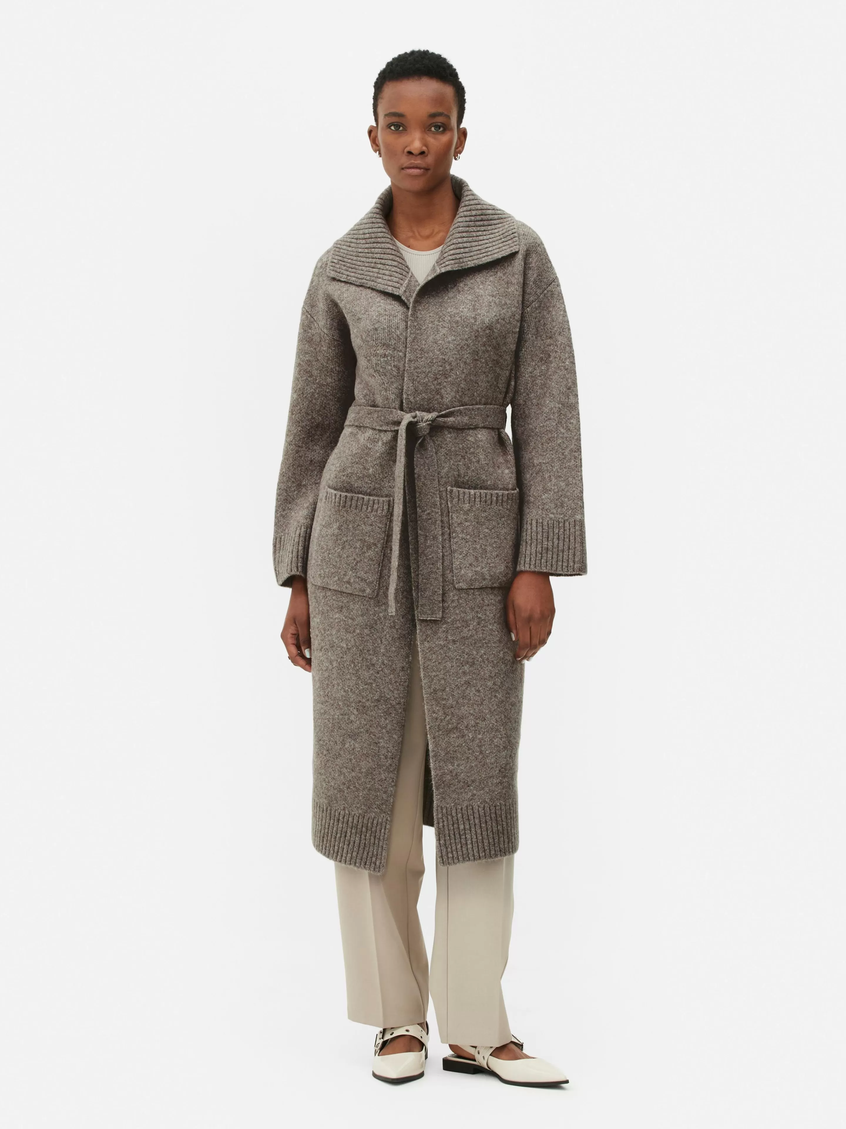 Manteau-cardigan Long Tricoté-Primark Best