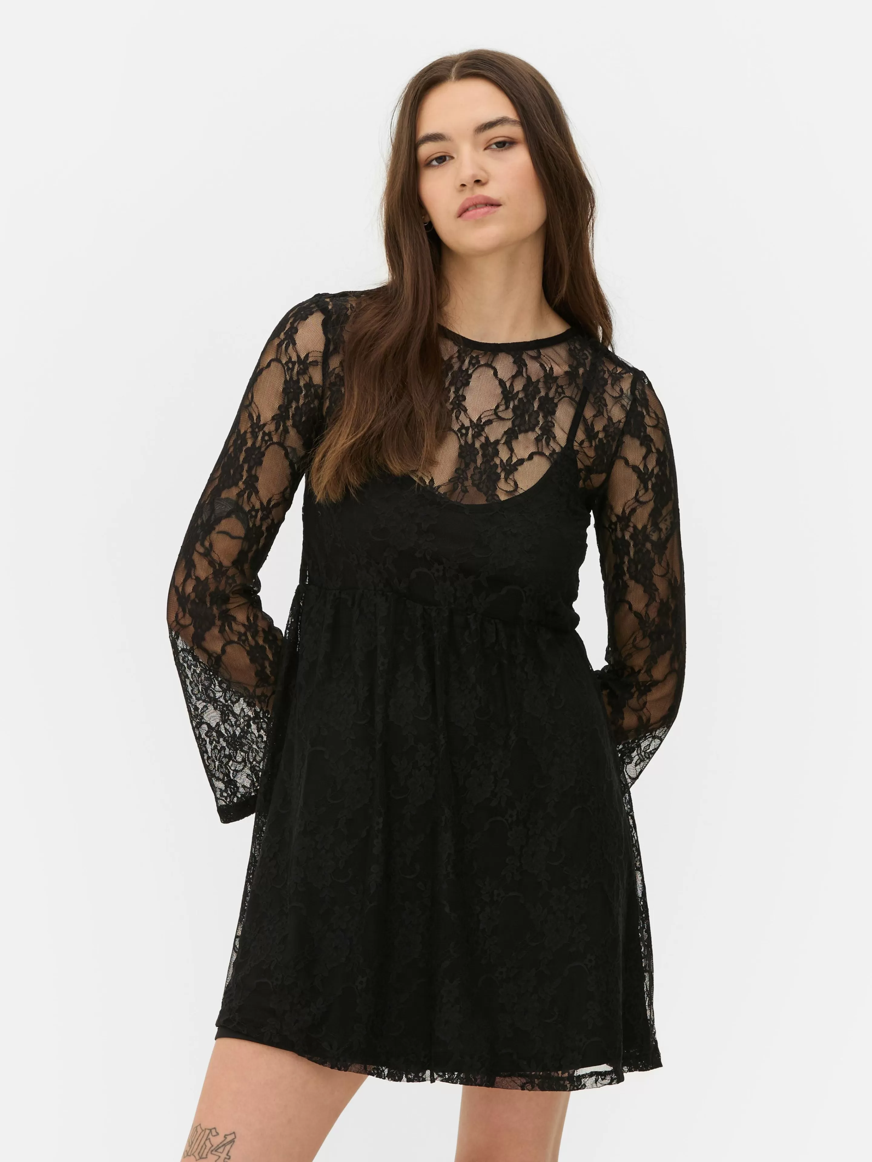 Mini Robe En Dentelle Beetlejuice X Colleen Atwood-Primark Hot