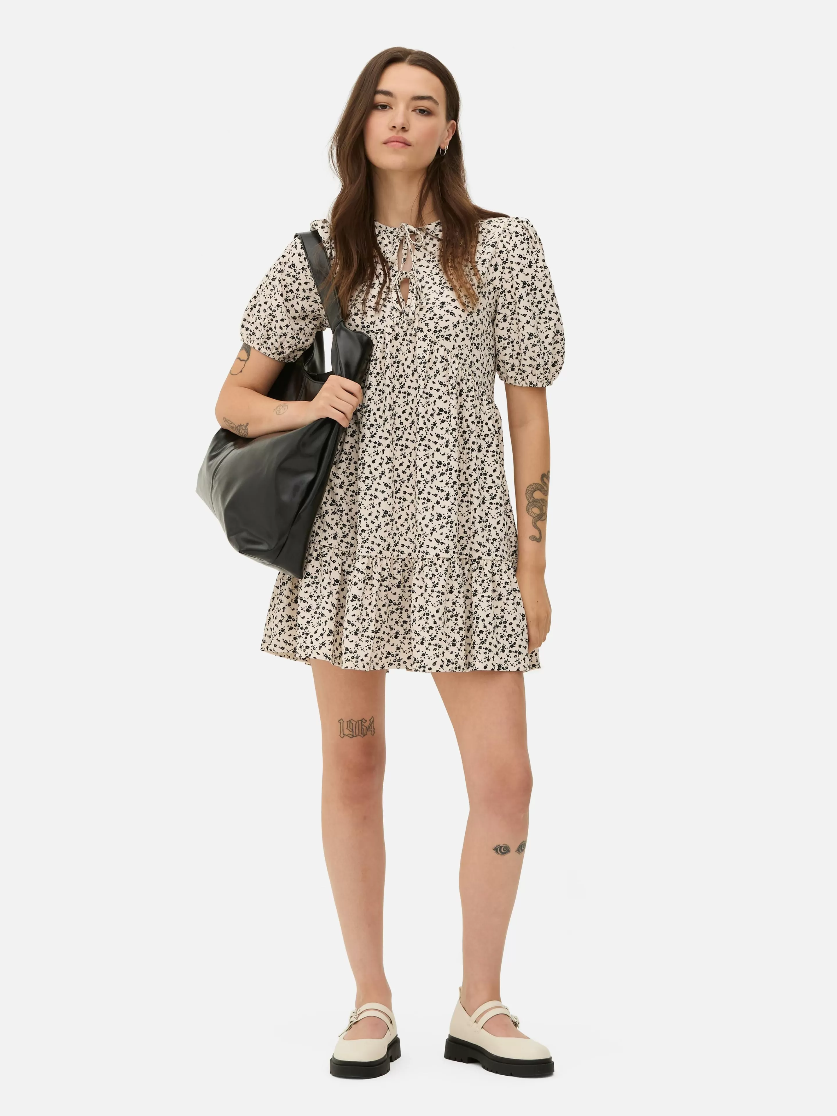 Mini Robe Froncée à Smock-Primark Shop