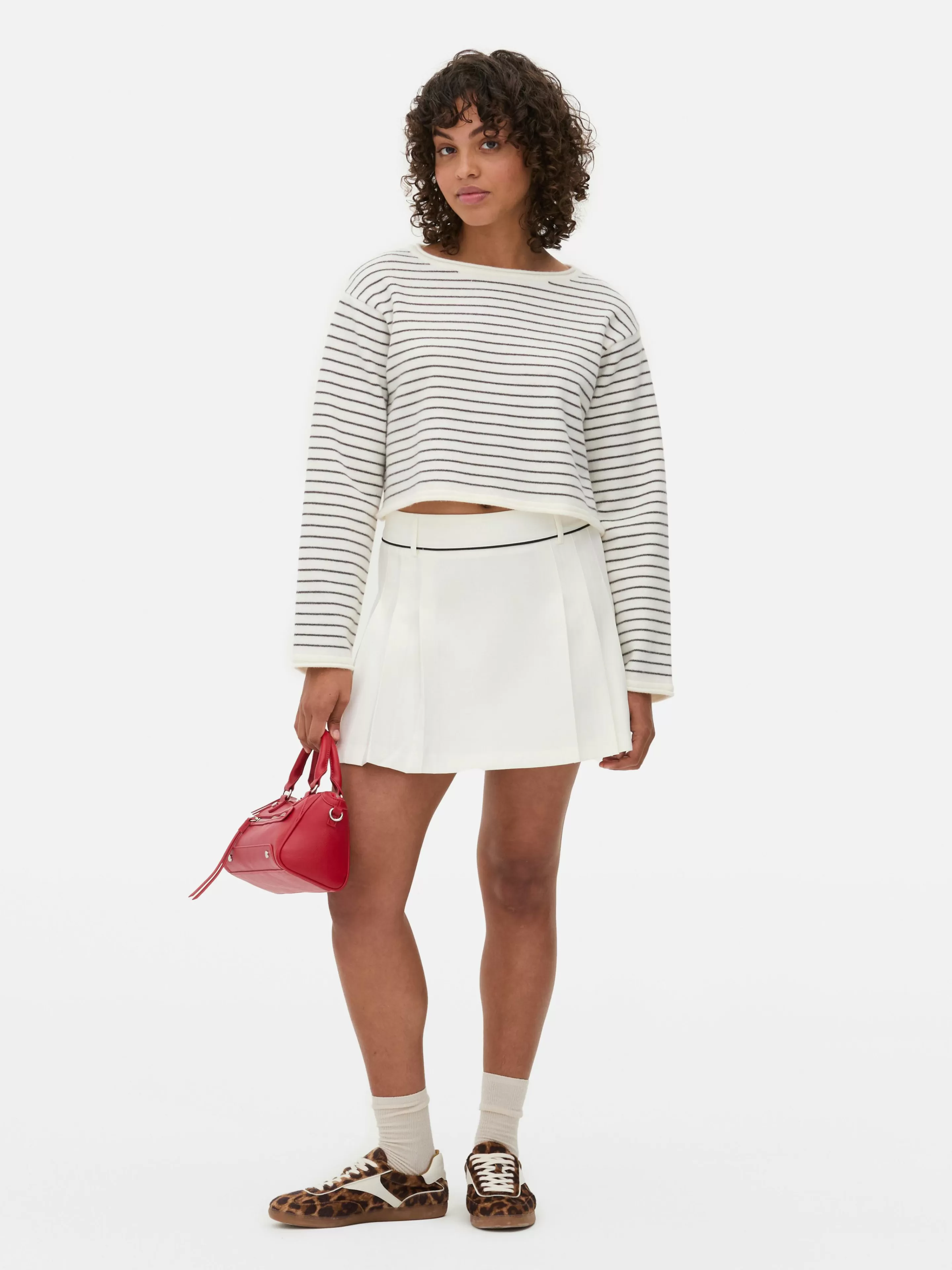 Mini-jupe De Tennis Plissée-Primark Discount