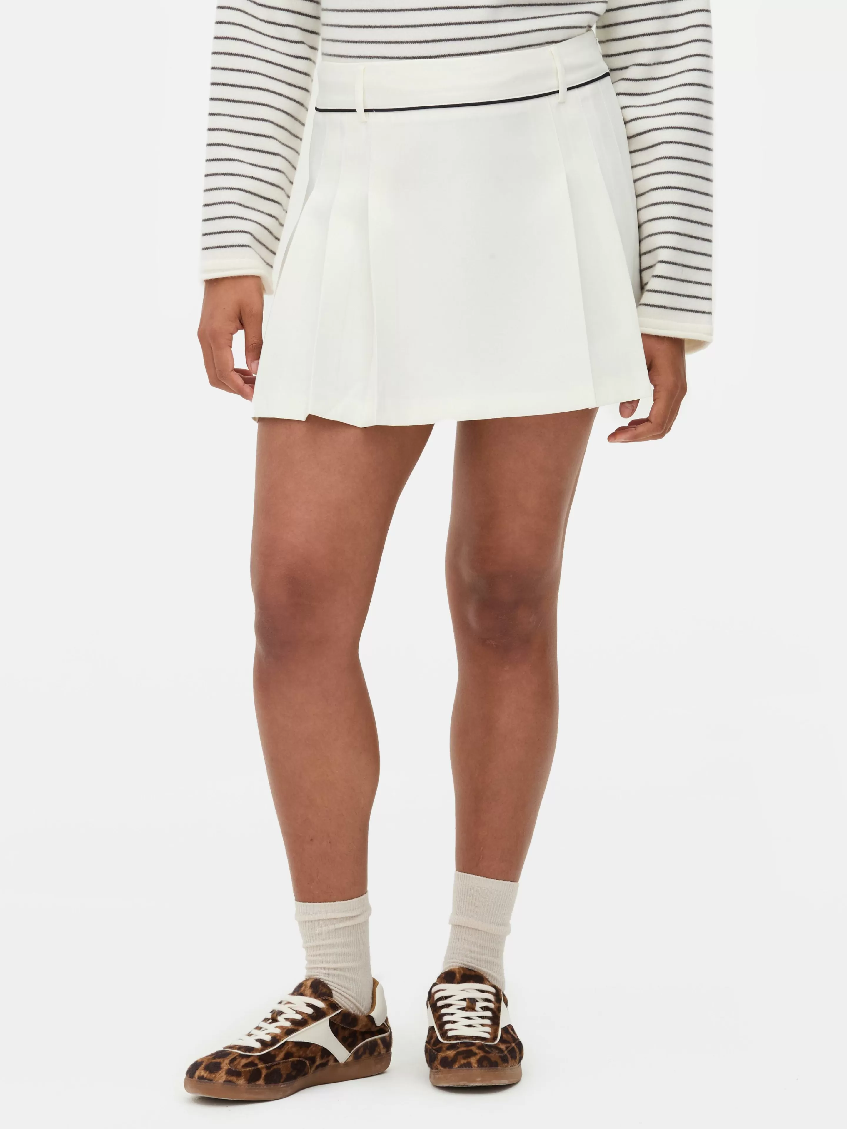Mini-jupe De Tennis Plissée-Primark Discount