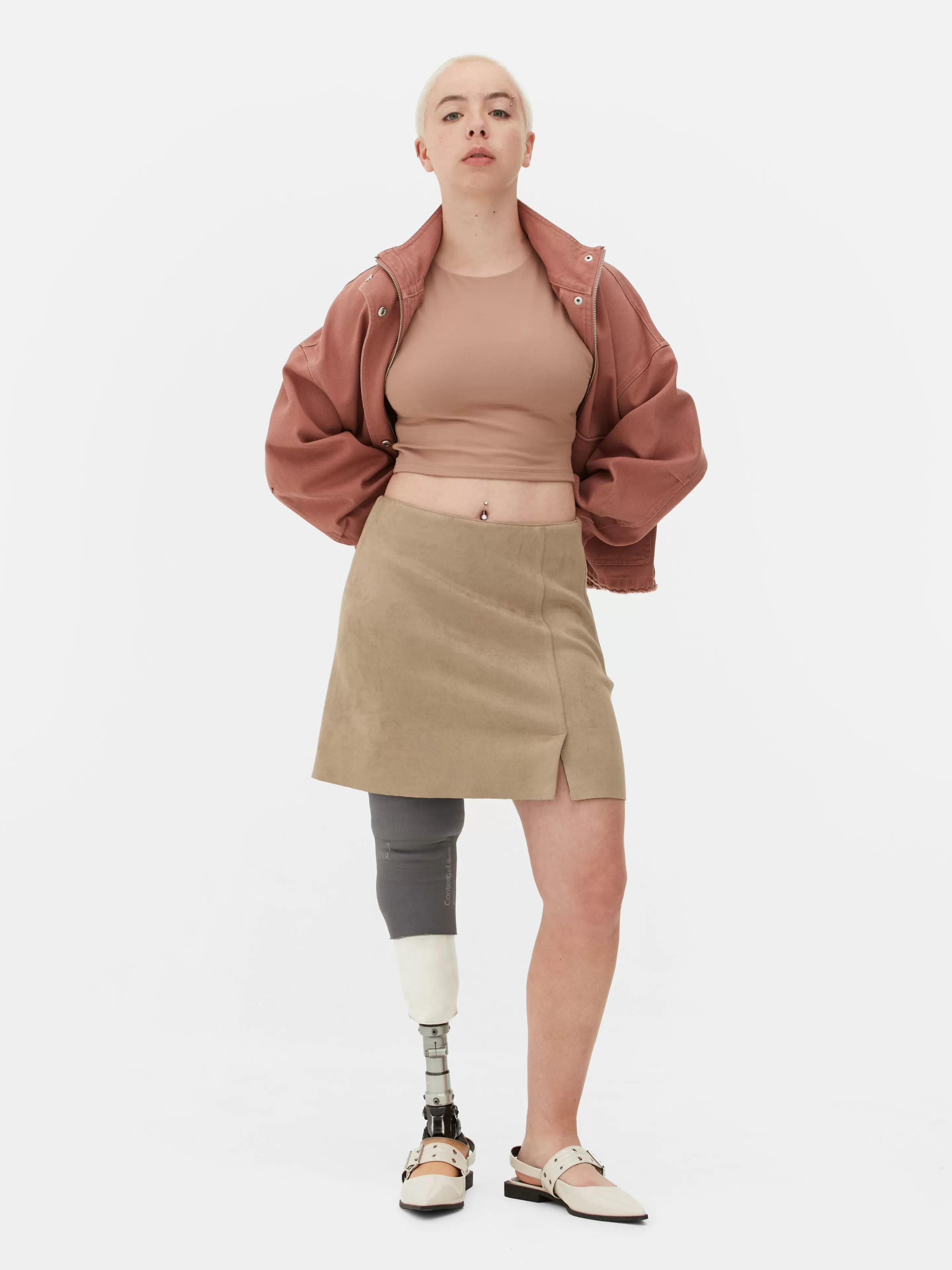 Mini-jupe En Suédine-Primark Outlet