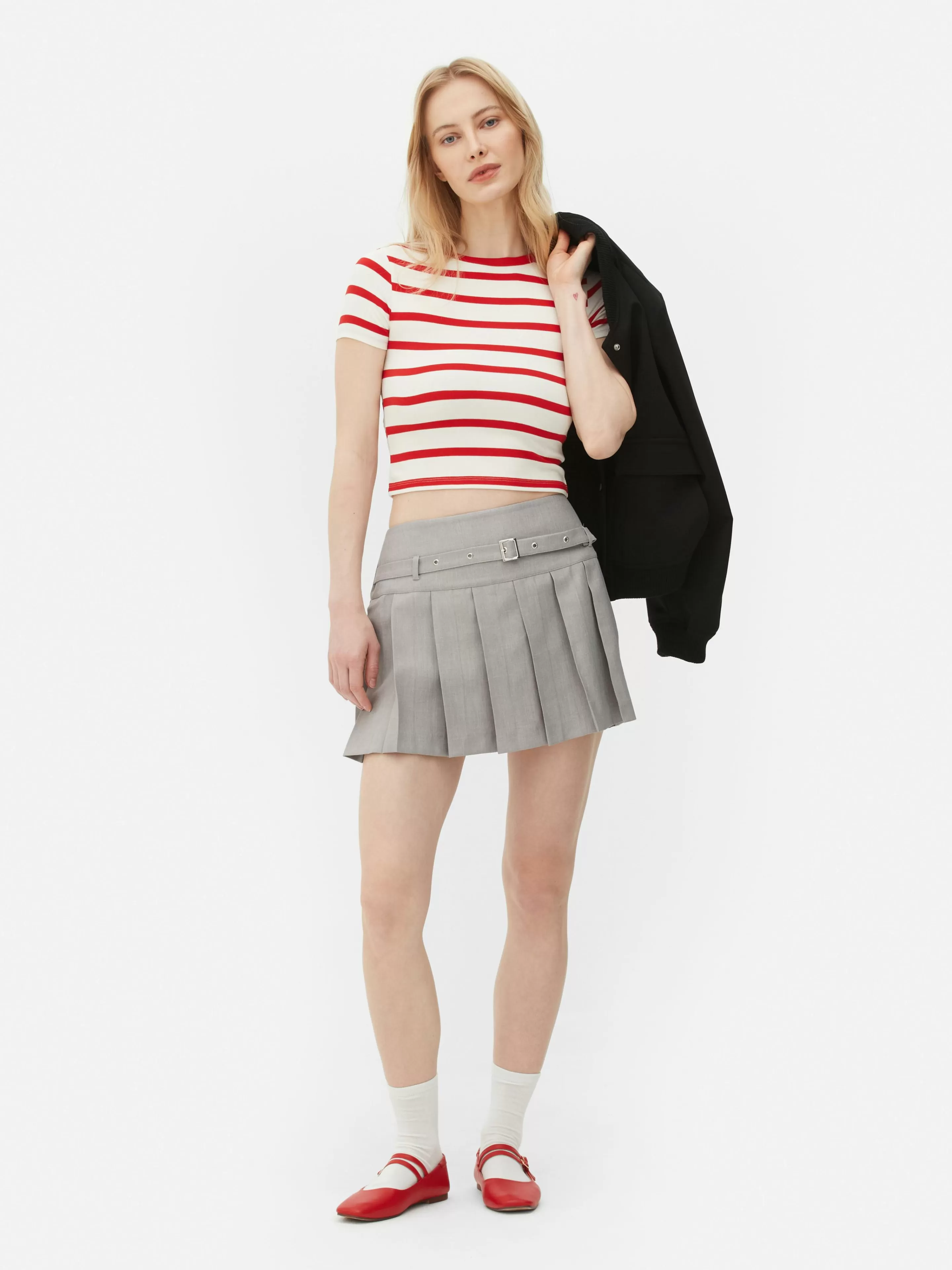 Mini-jupe Plissée à Boucle-Primark Shop
