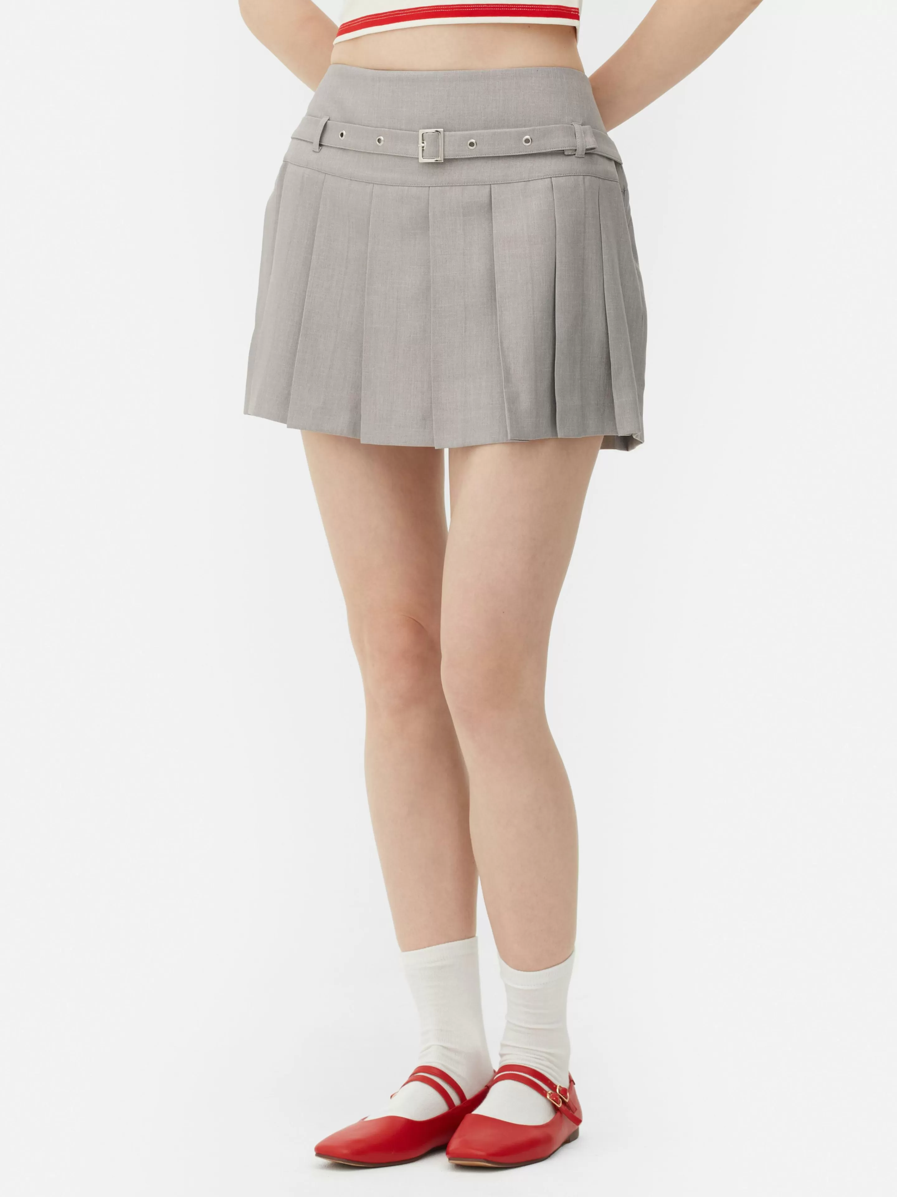 Mini-jupe Plissée à Boucle-Primark Shop
