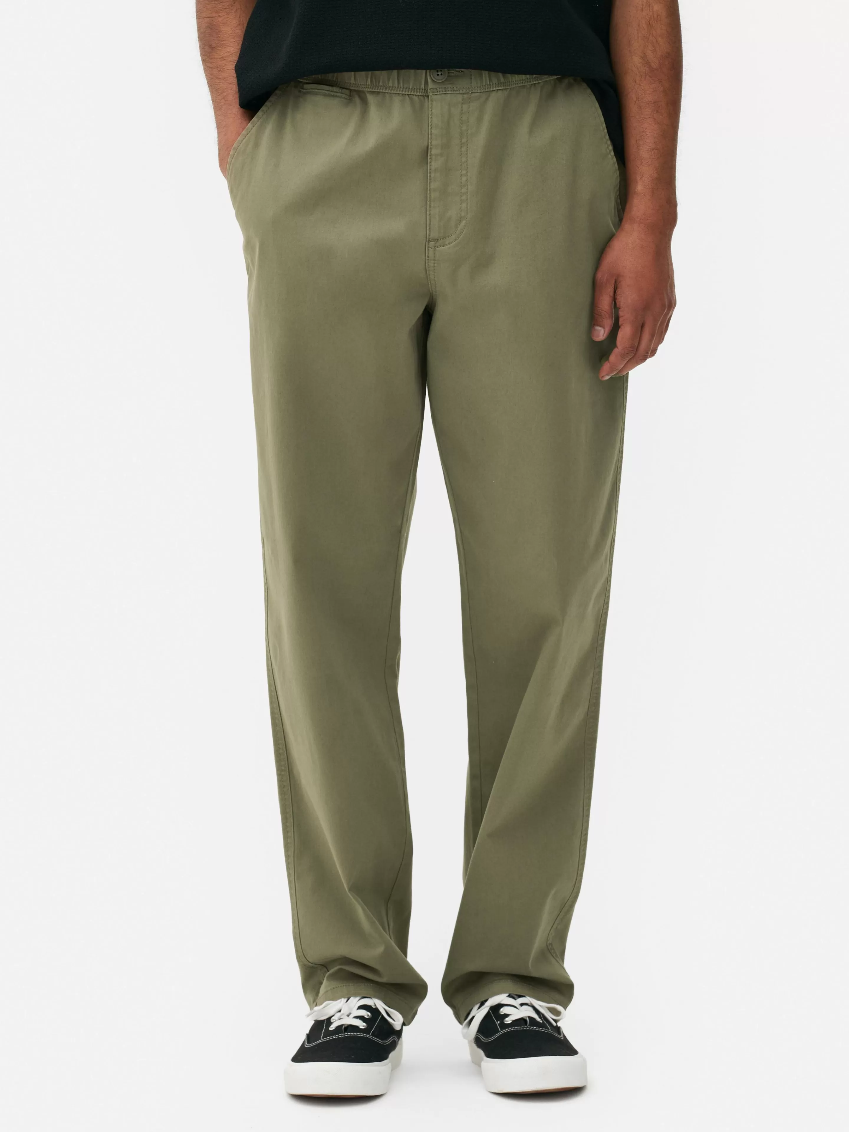 Pantalon à Taille élastique-Primark Outlet