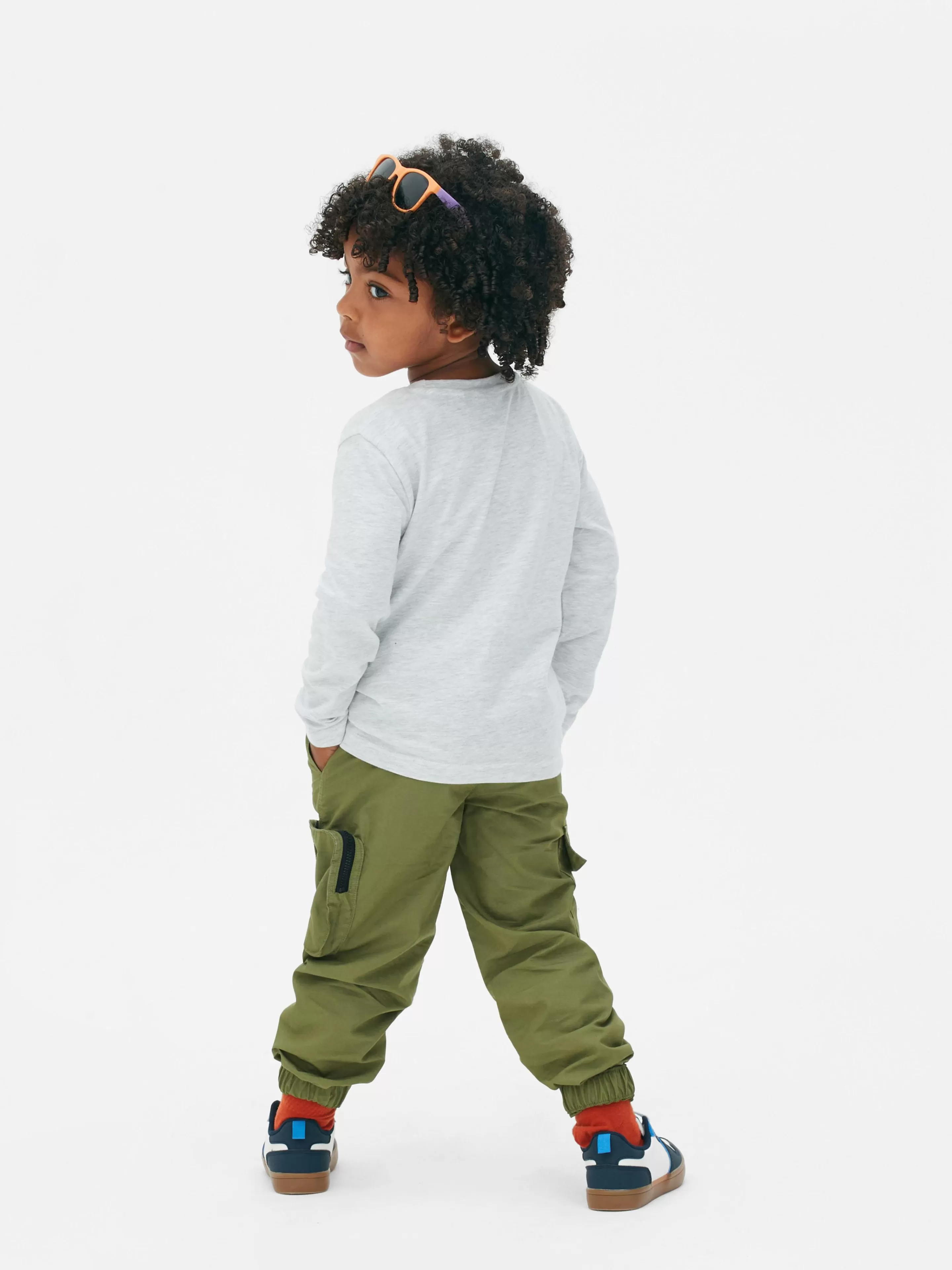 Pantalon Cargo Avec Cordon De Serrage-Primark Fashion