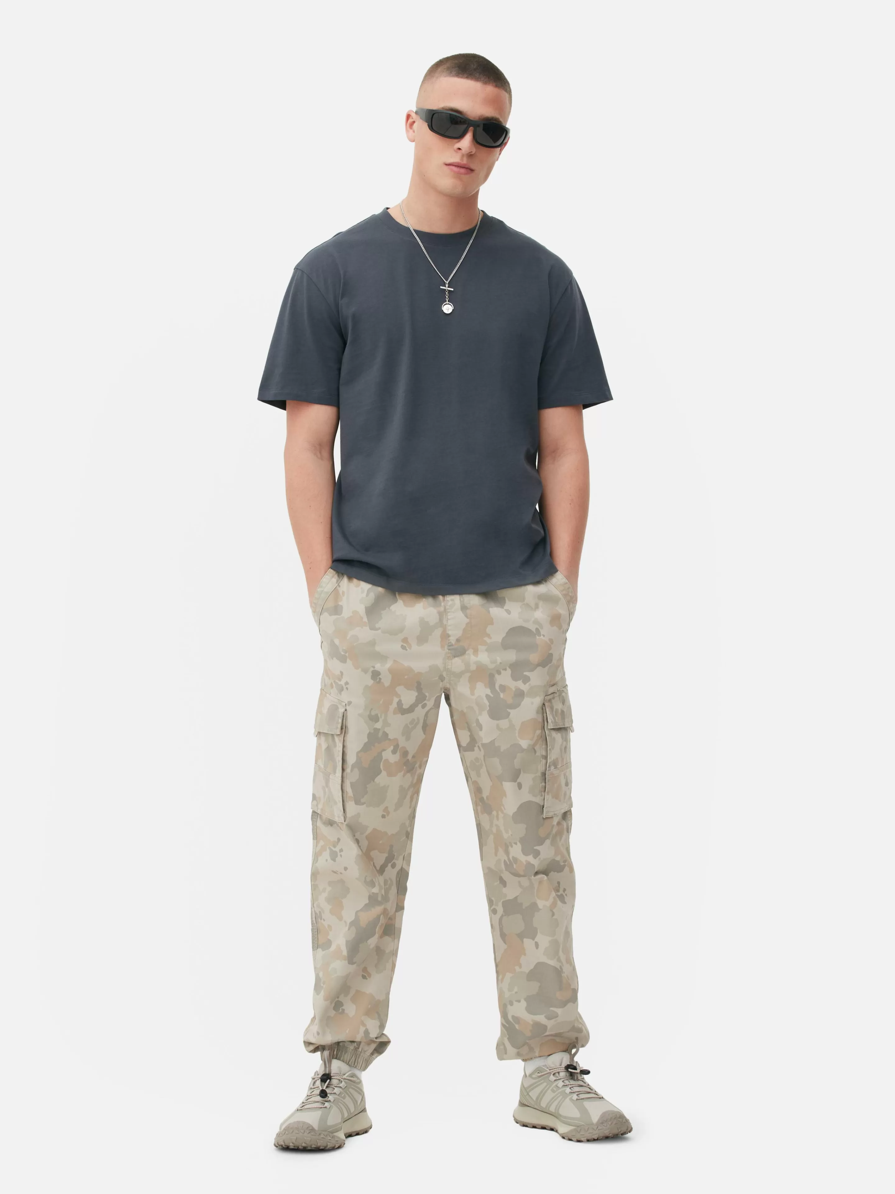 Pantalon Cargo Décontracté Resserré Aux Chevilles-Primark New