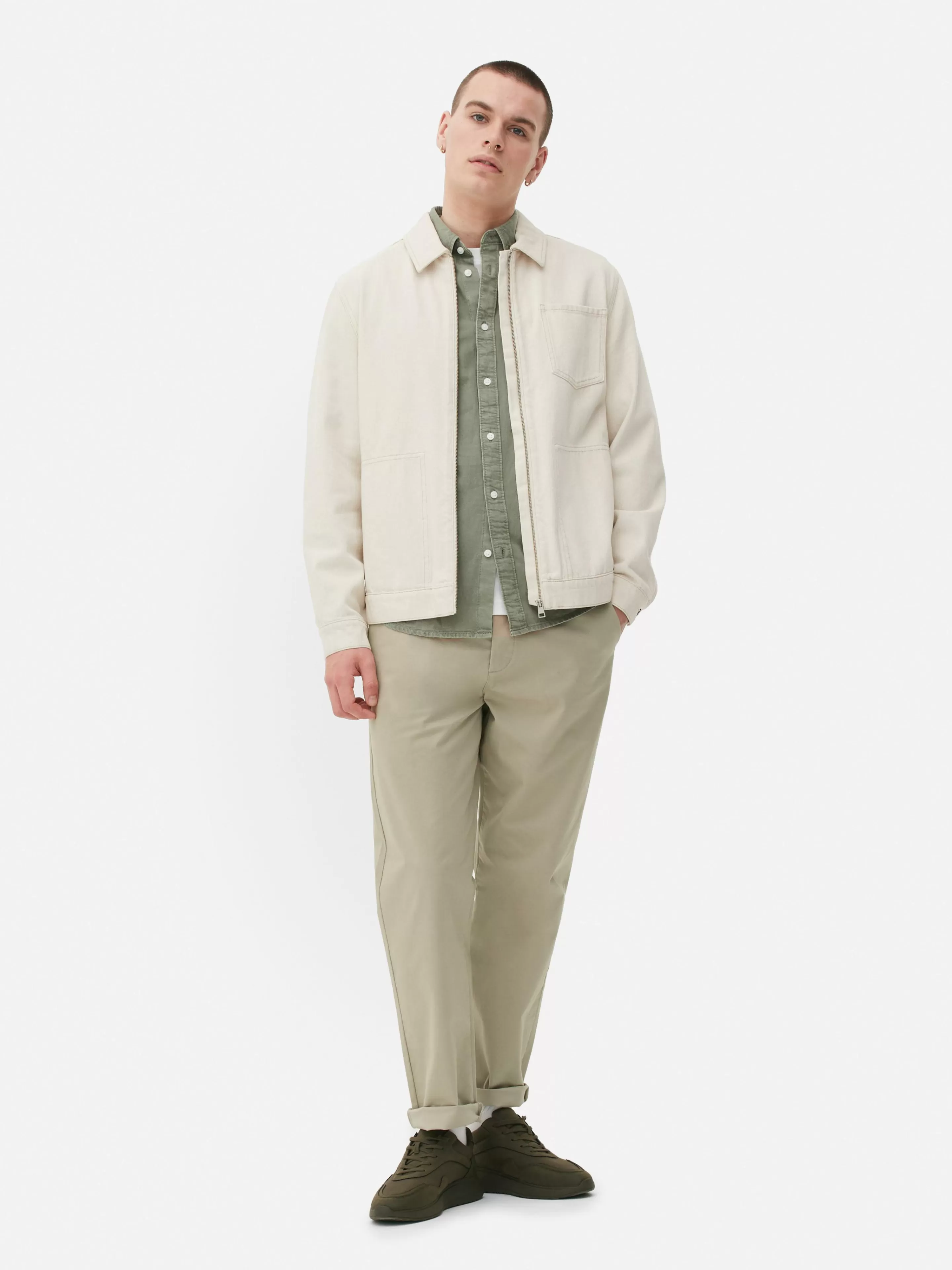 Pantalon Chino Coupe Droite-Primark Sale