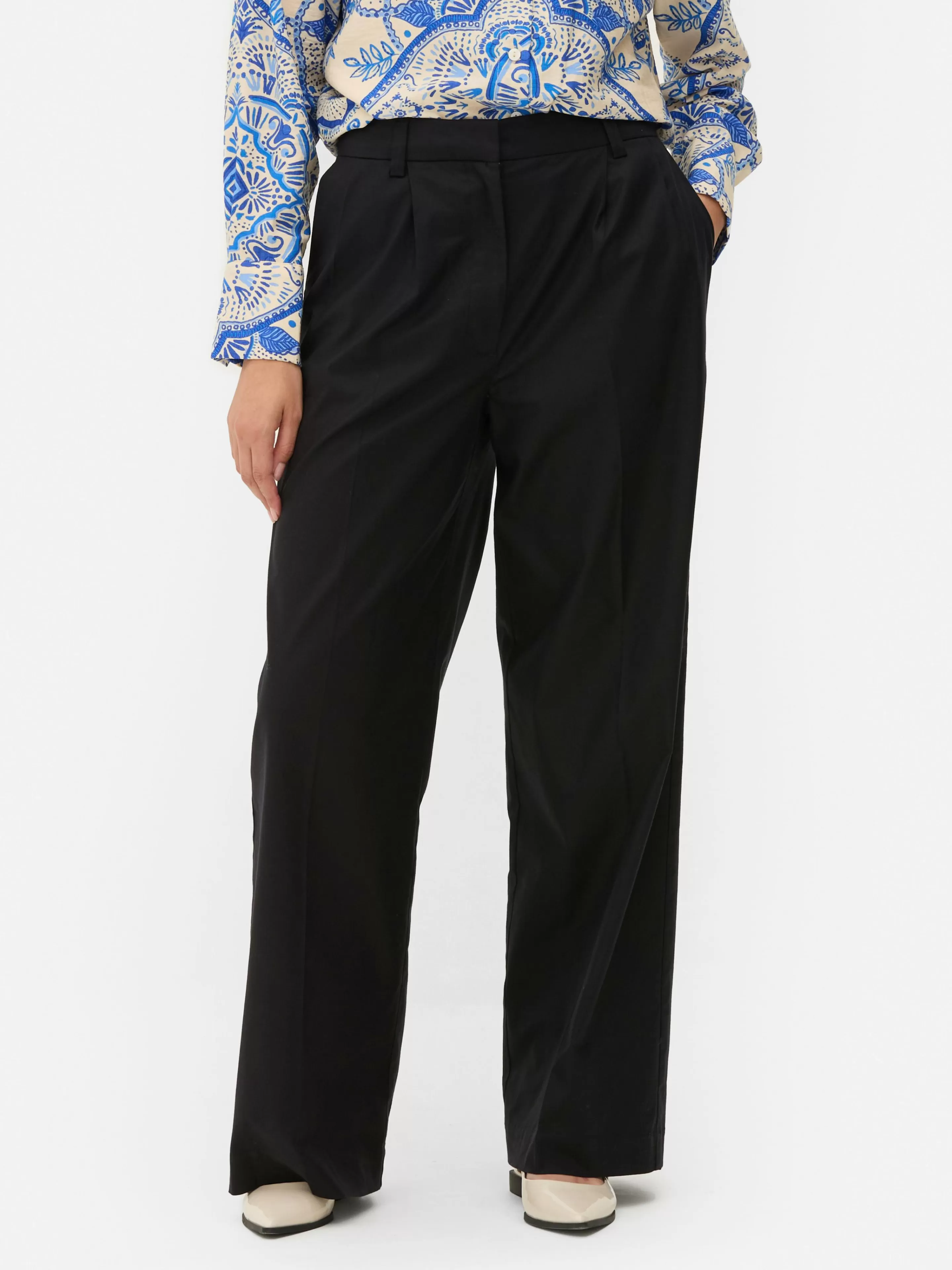 Pantalon Chino Large-Primark Store