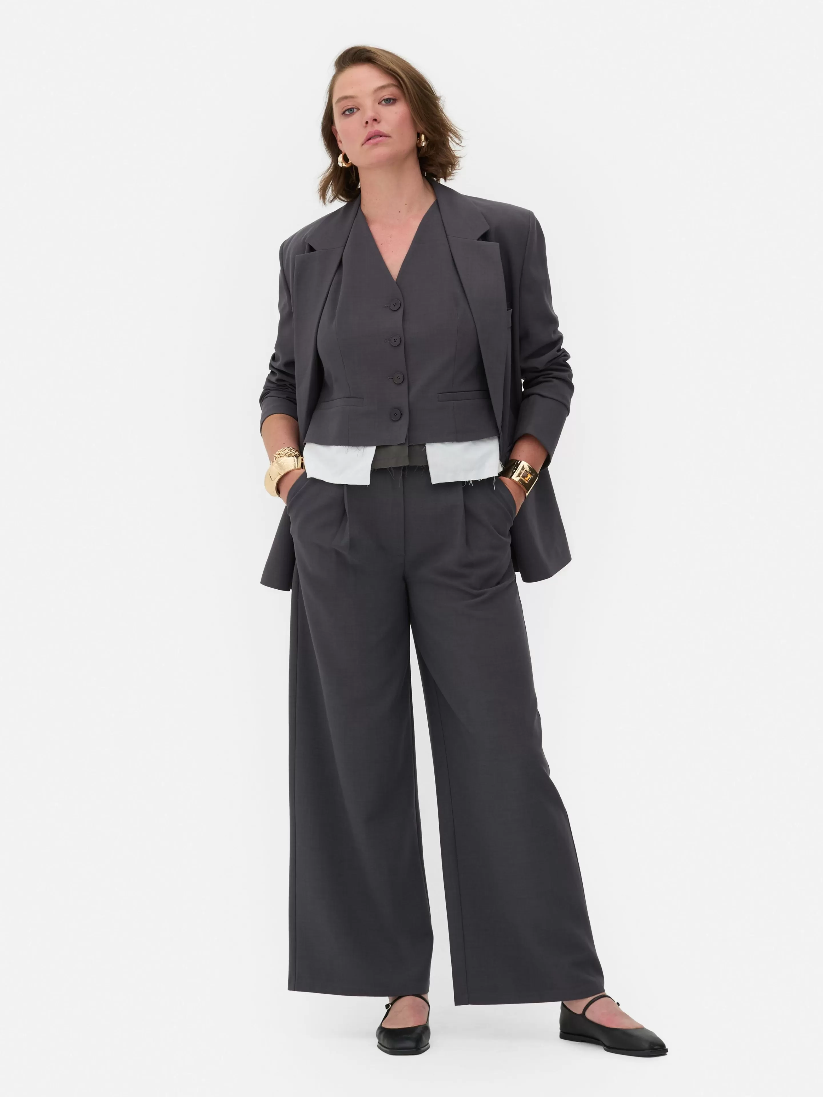 Pantalon Dad Ample Rita Ora-Primark Discount