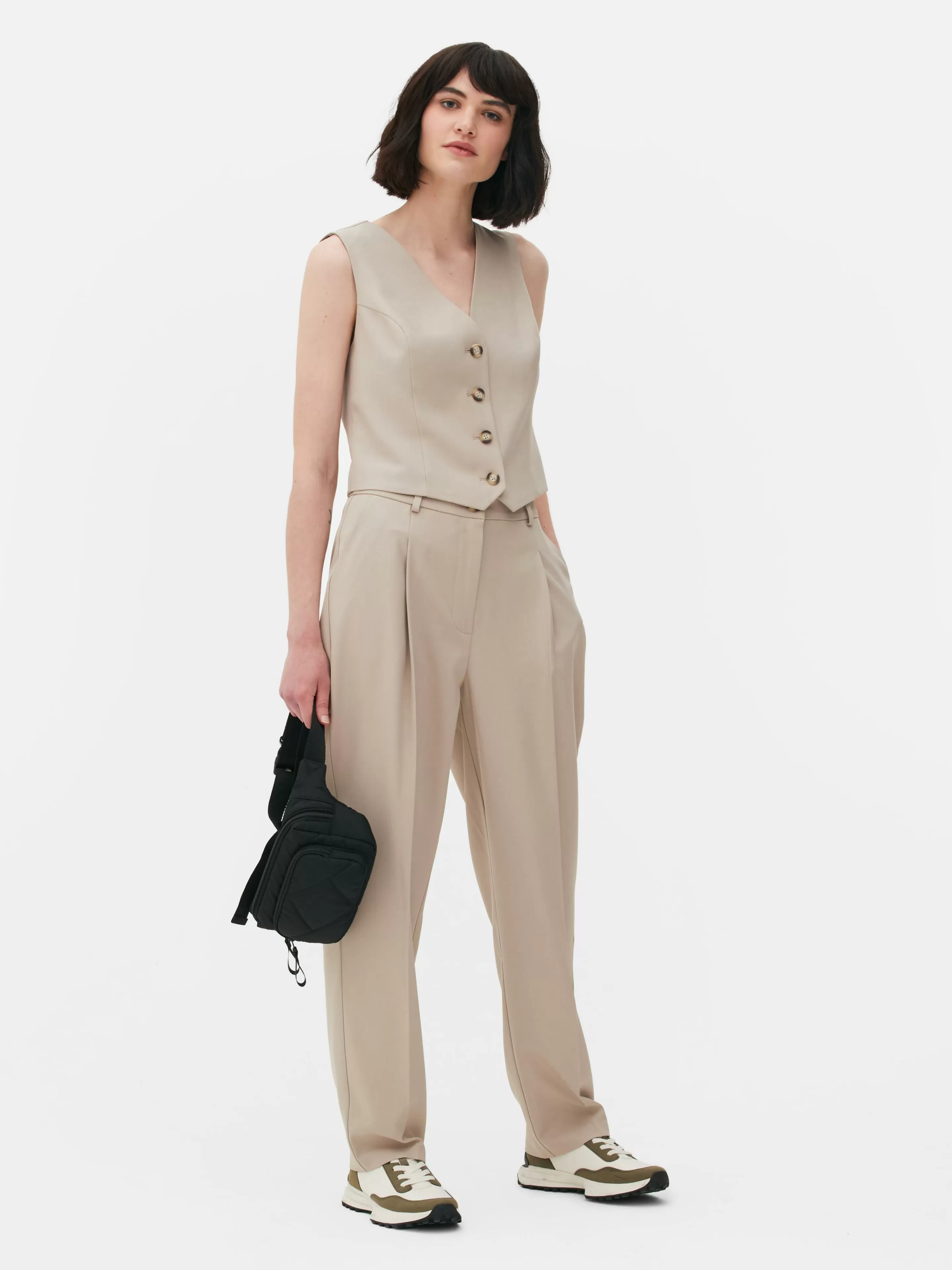 Pantalon Droit Ajusté à Coordonner-Primark New