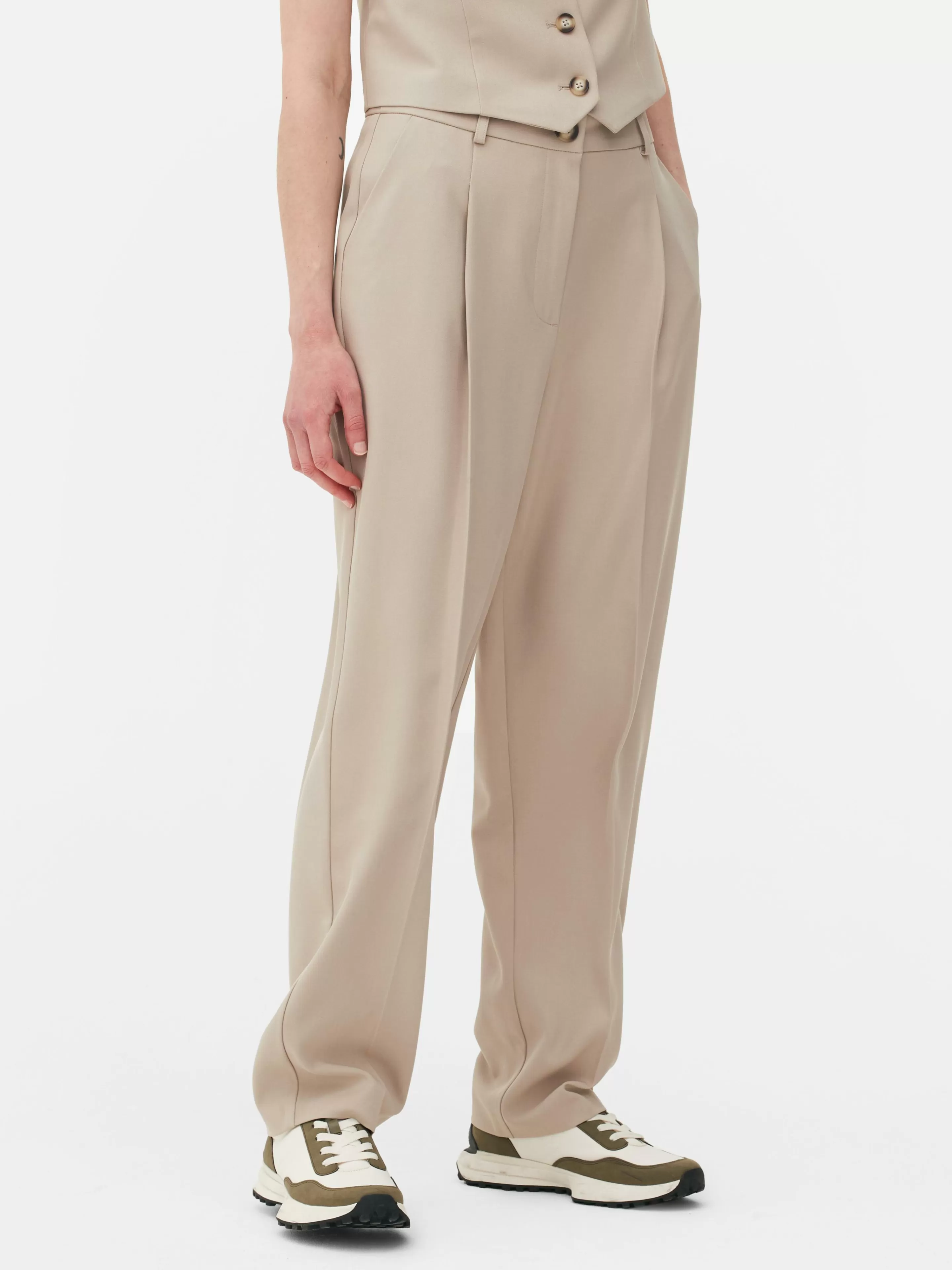 Pantalon Droit Ajusté à Coordonner-Primark New