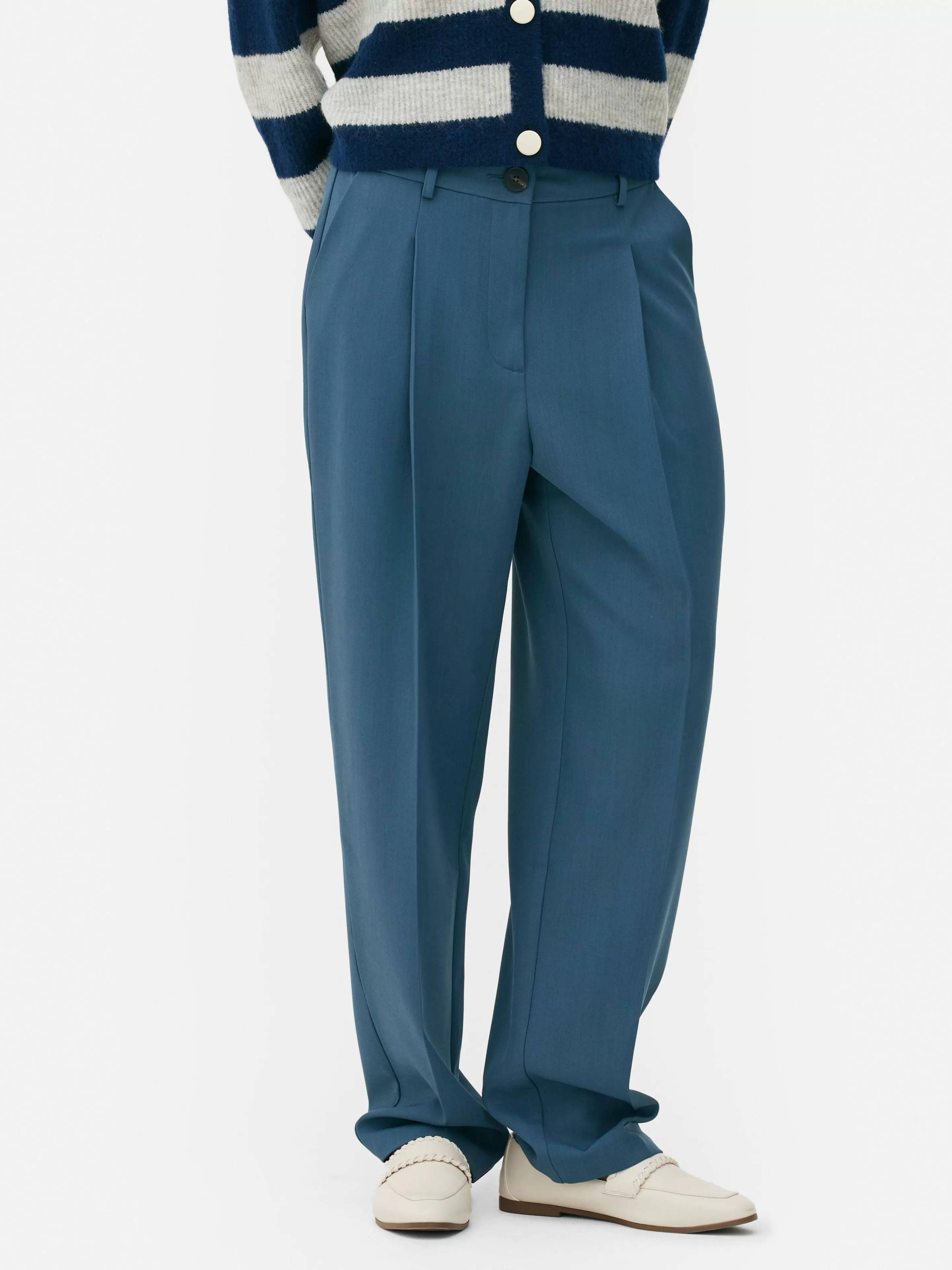 Pantalon Droit Ajusté à Coordonner-Primark Discount