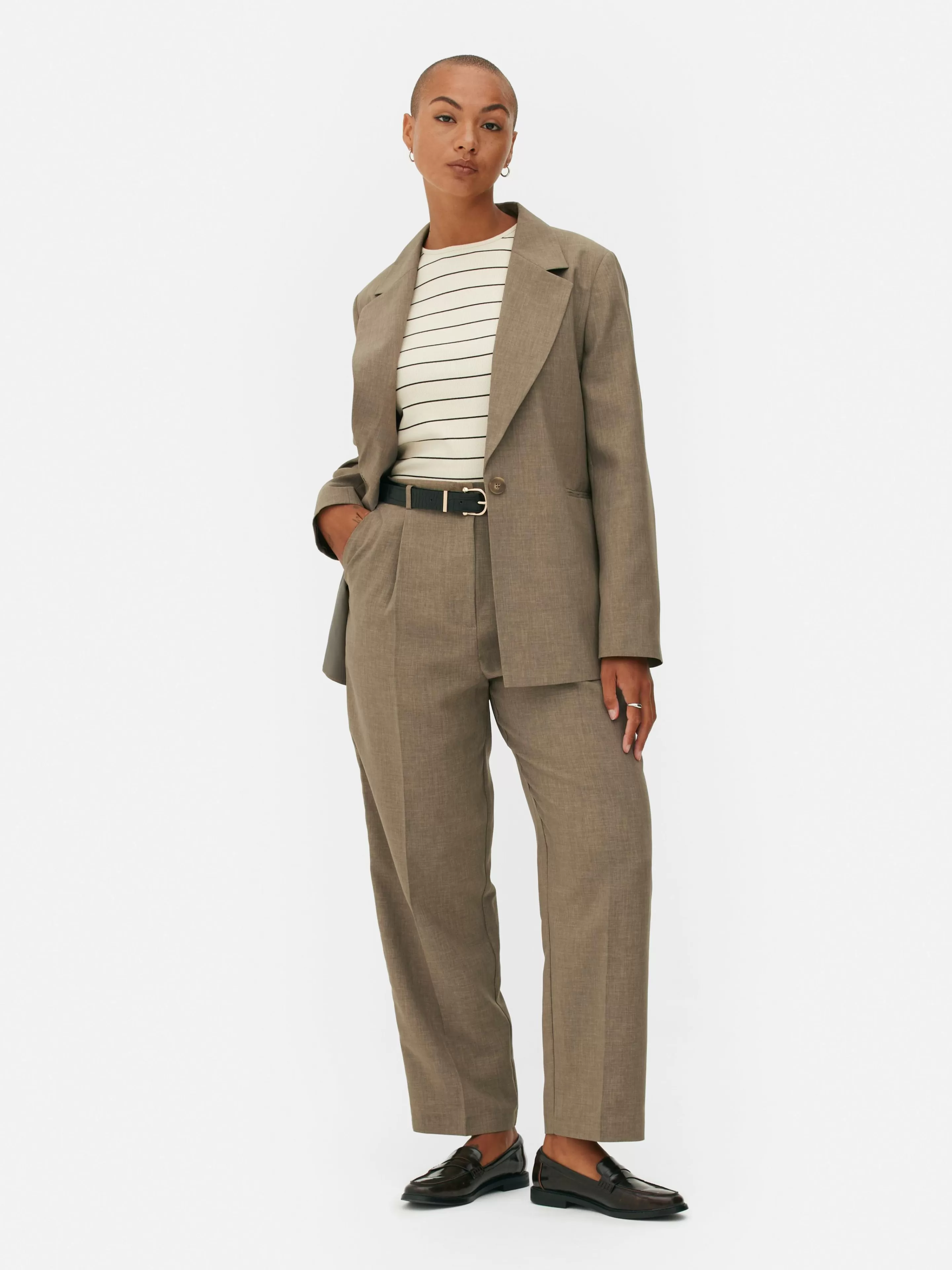 Pantalon Plissé à Ceinture-Primark Store