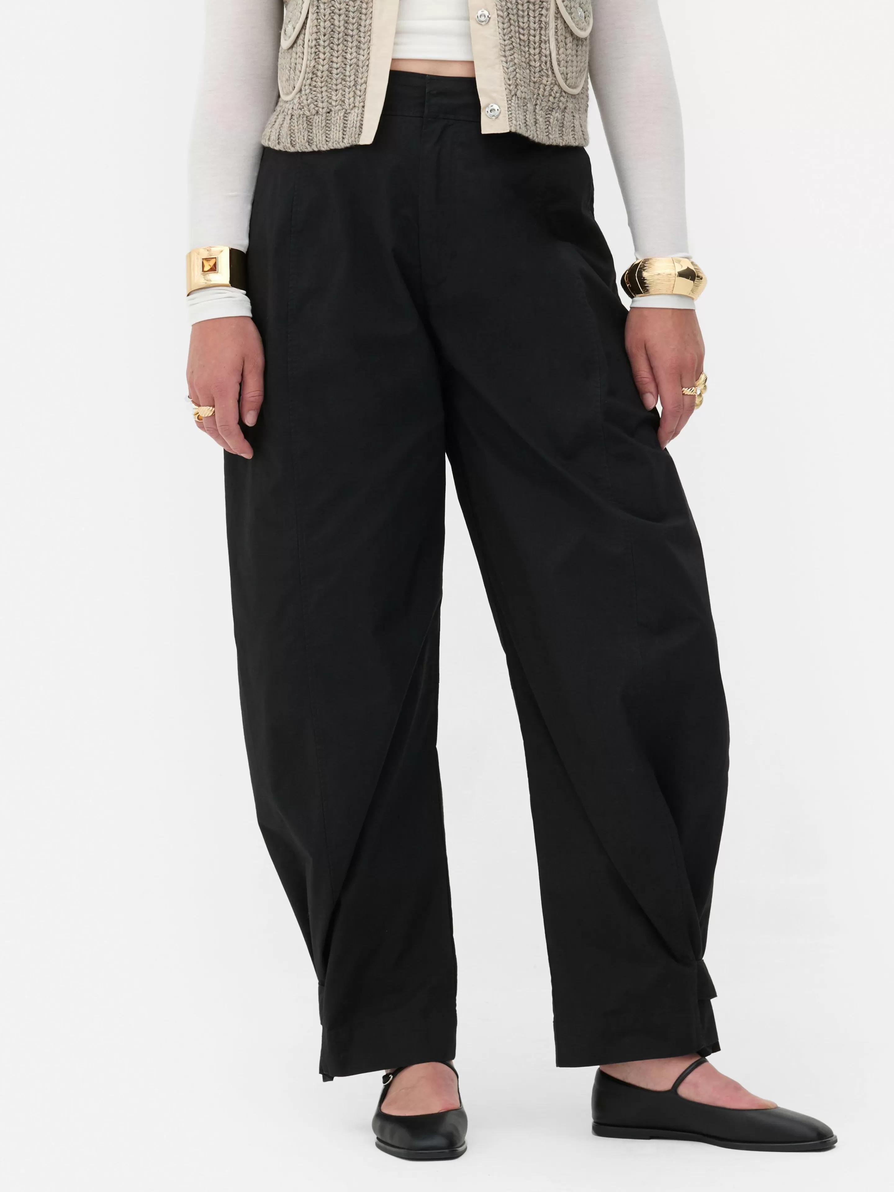 Pantalon Utilitaire Coupe Barrel Rita Ora-Primark Shop