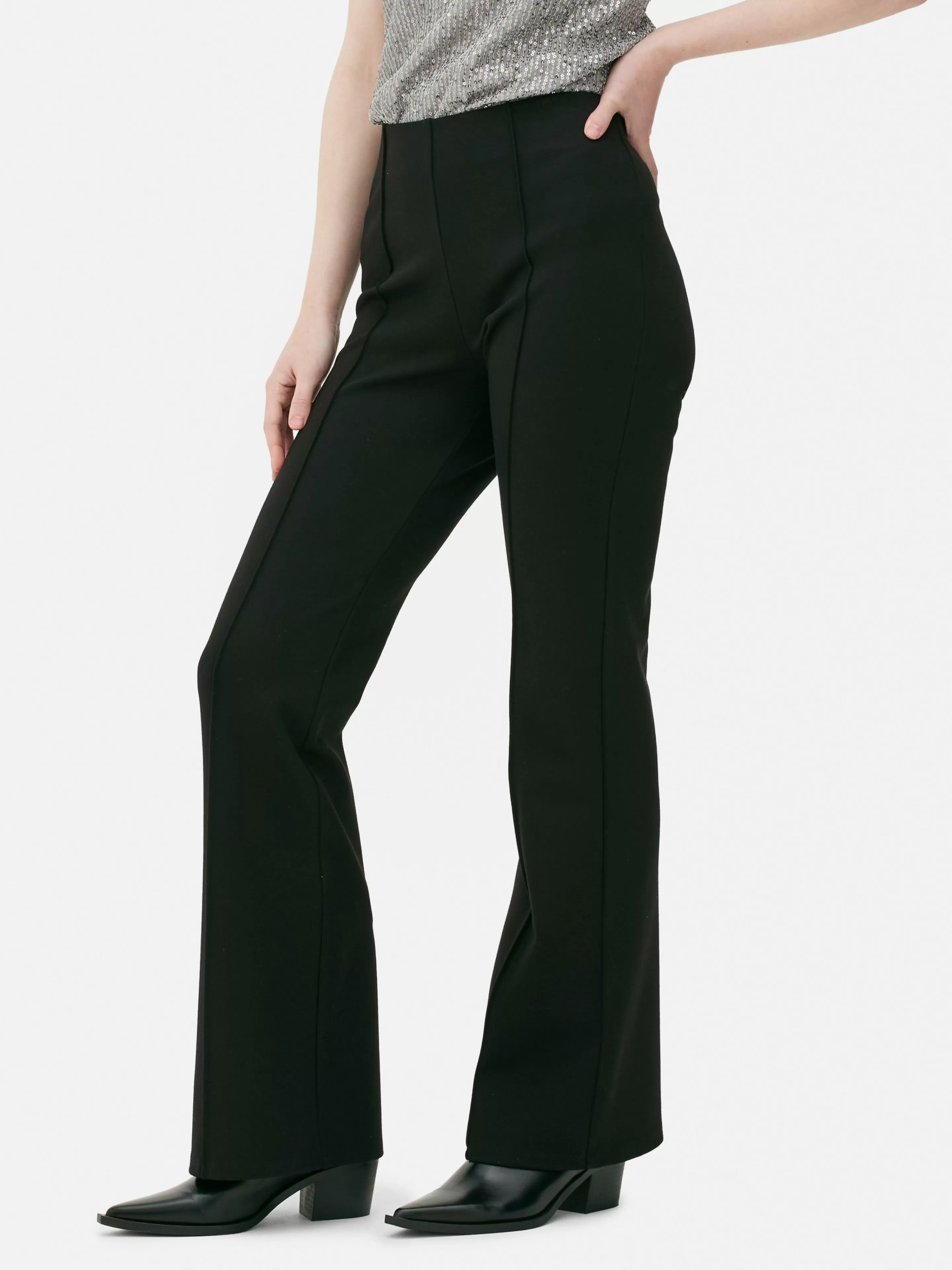 Pantalon évasé En Point De Rome-Primark Sale